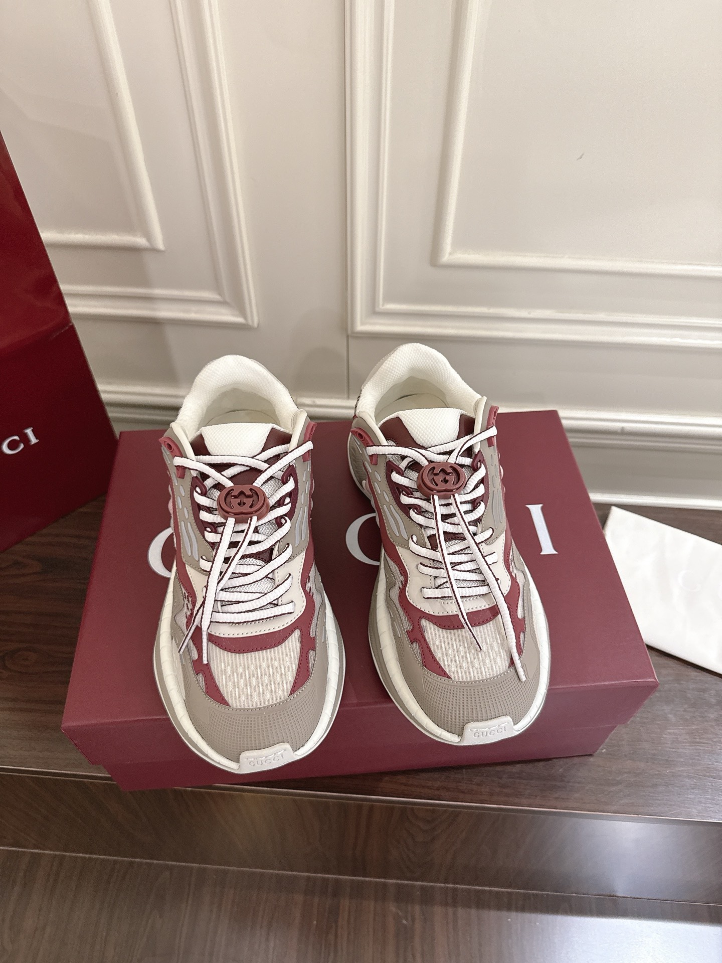 Gucci 2.0 スニーカー カップル用 休闲デザイン