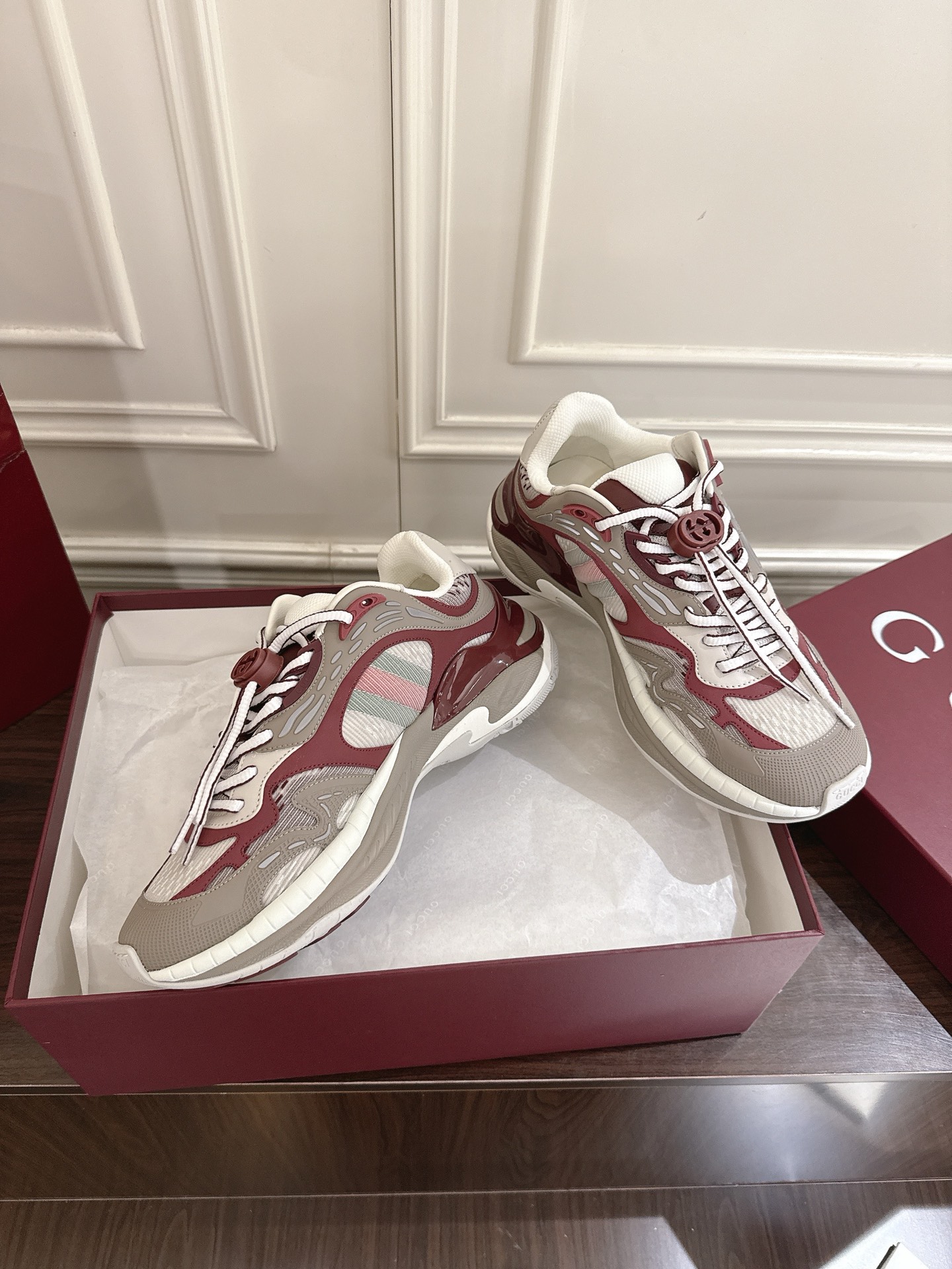 Gucci 2.0 スニーカー カップル用 休闲デザイン