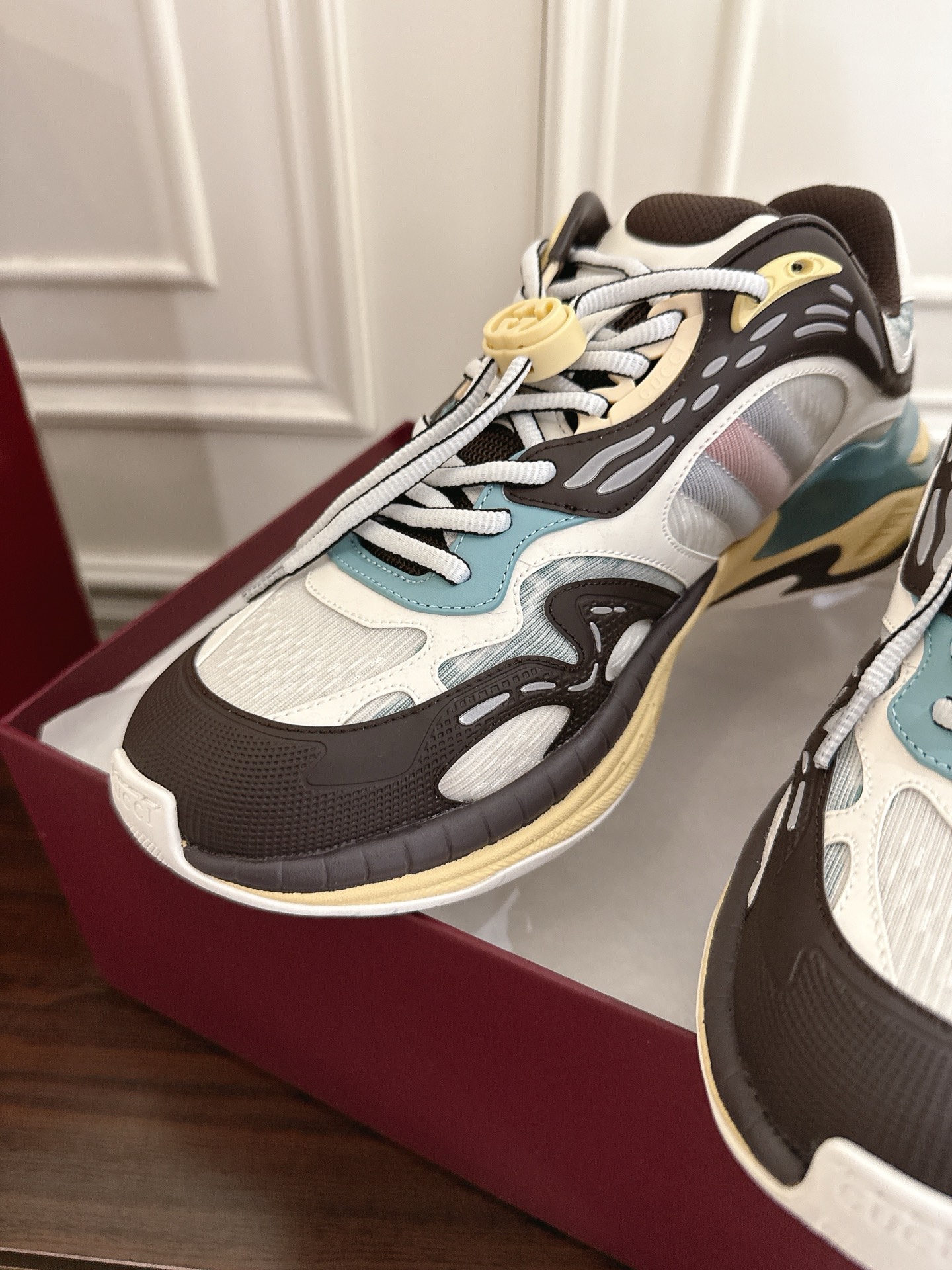 Gucci 2.0 スニーカー カップル向け ヴィンテージ スタイル