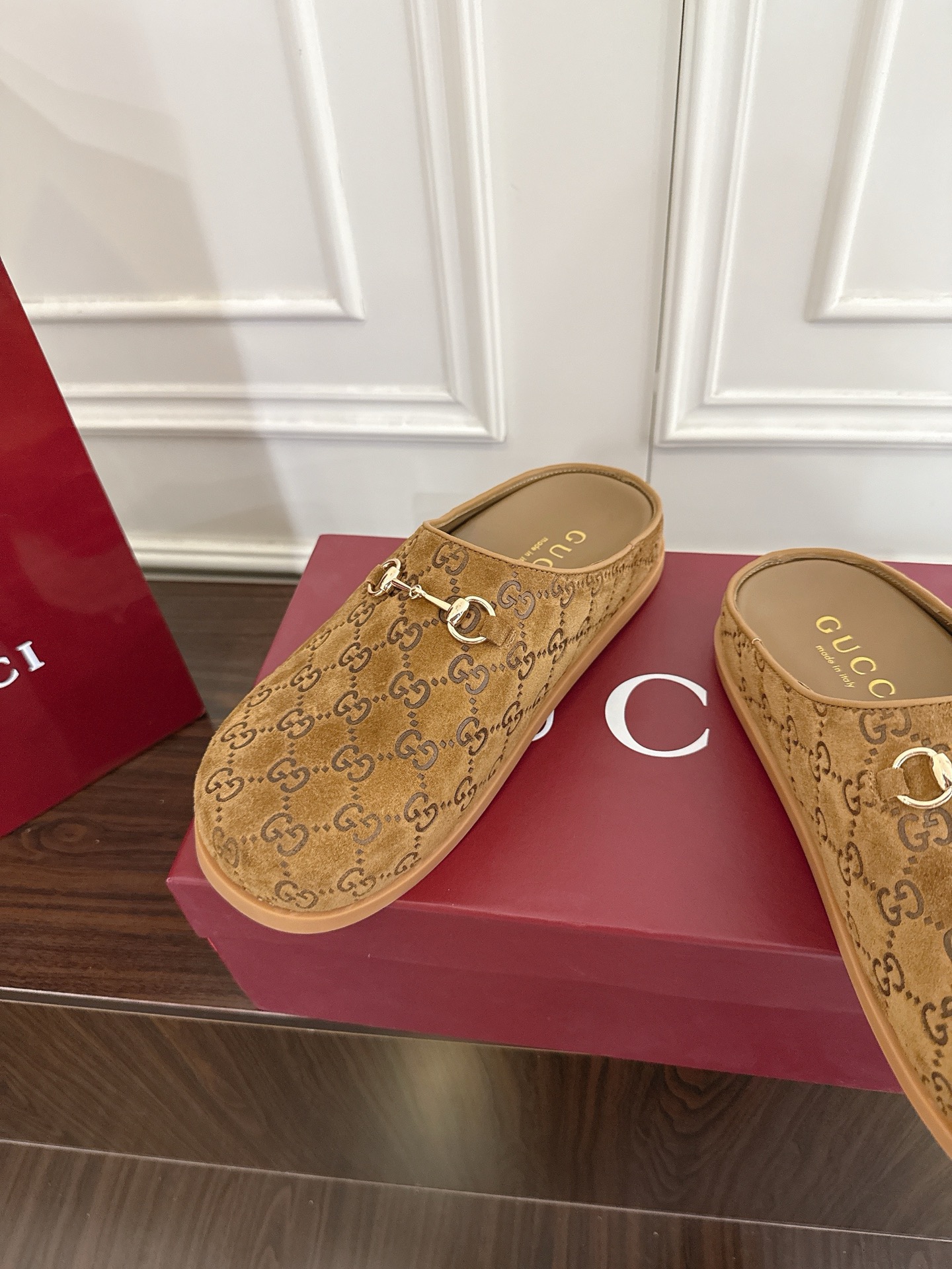 Gucci Gucci 女士马衔扣穆勒鞋 半拖鞋‼