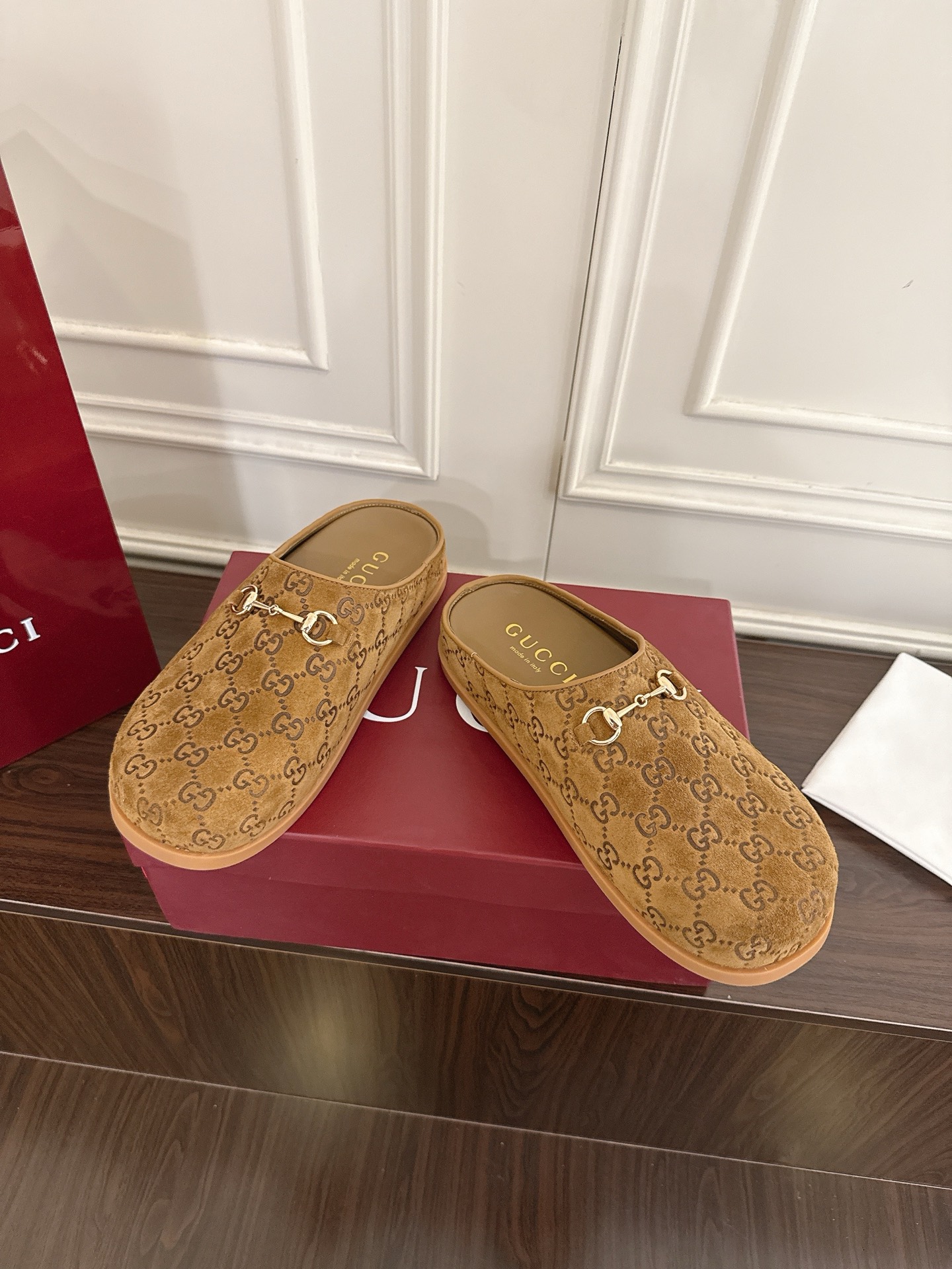 Gucci Gucci 女士马衔扣穆勒鞋 半拖鞋‼