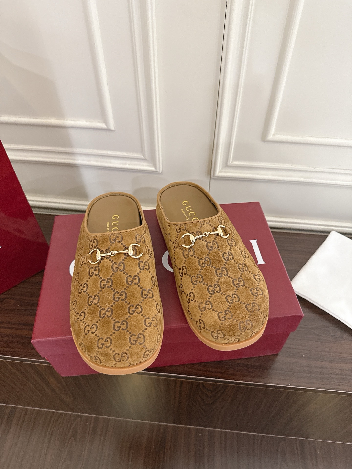 Gucci Gucci 女士马衔扣穆勒鞋 半拖鞋‼