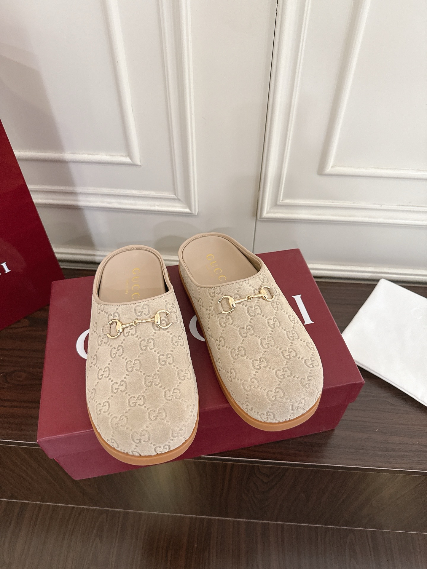 Gucci Gucci 女士马衔扣穆勒鞋 半拖鞋‼