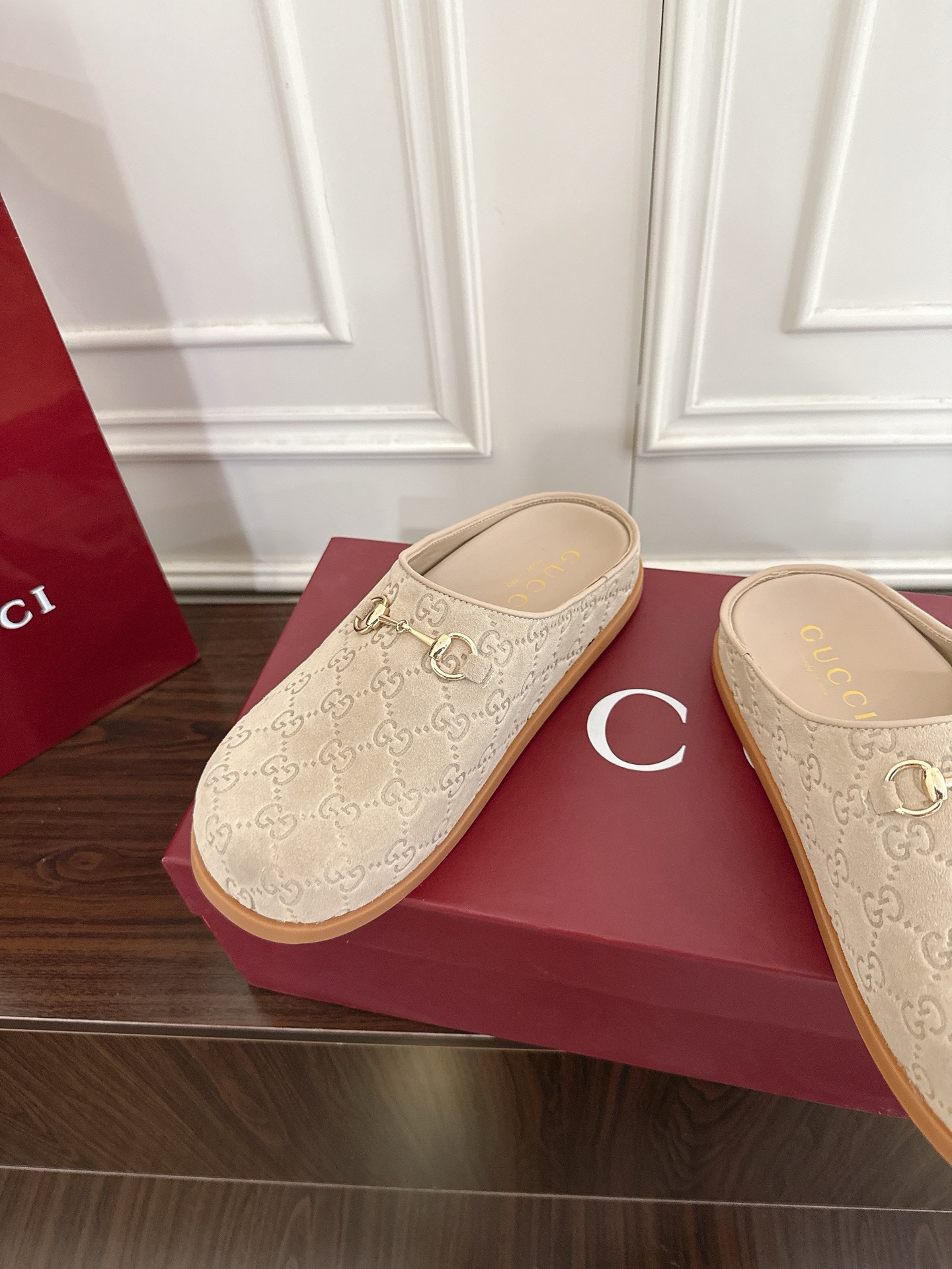 Gucci Gucci 女士马衔扣穆勒鞋 半拖鞋‼