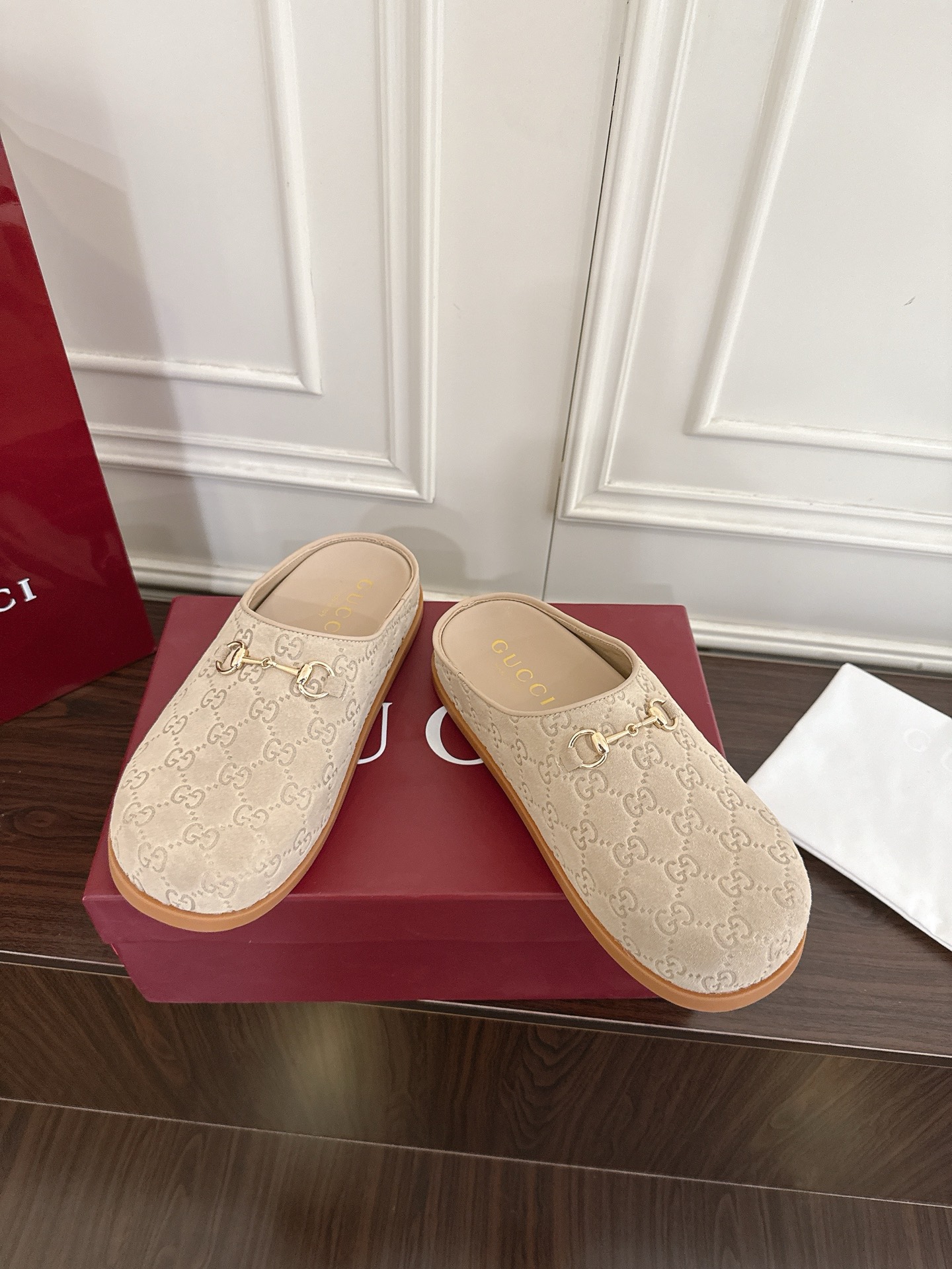 Gucci Gucci 女士马衔扣穆勒鞋 半拖鞋‼