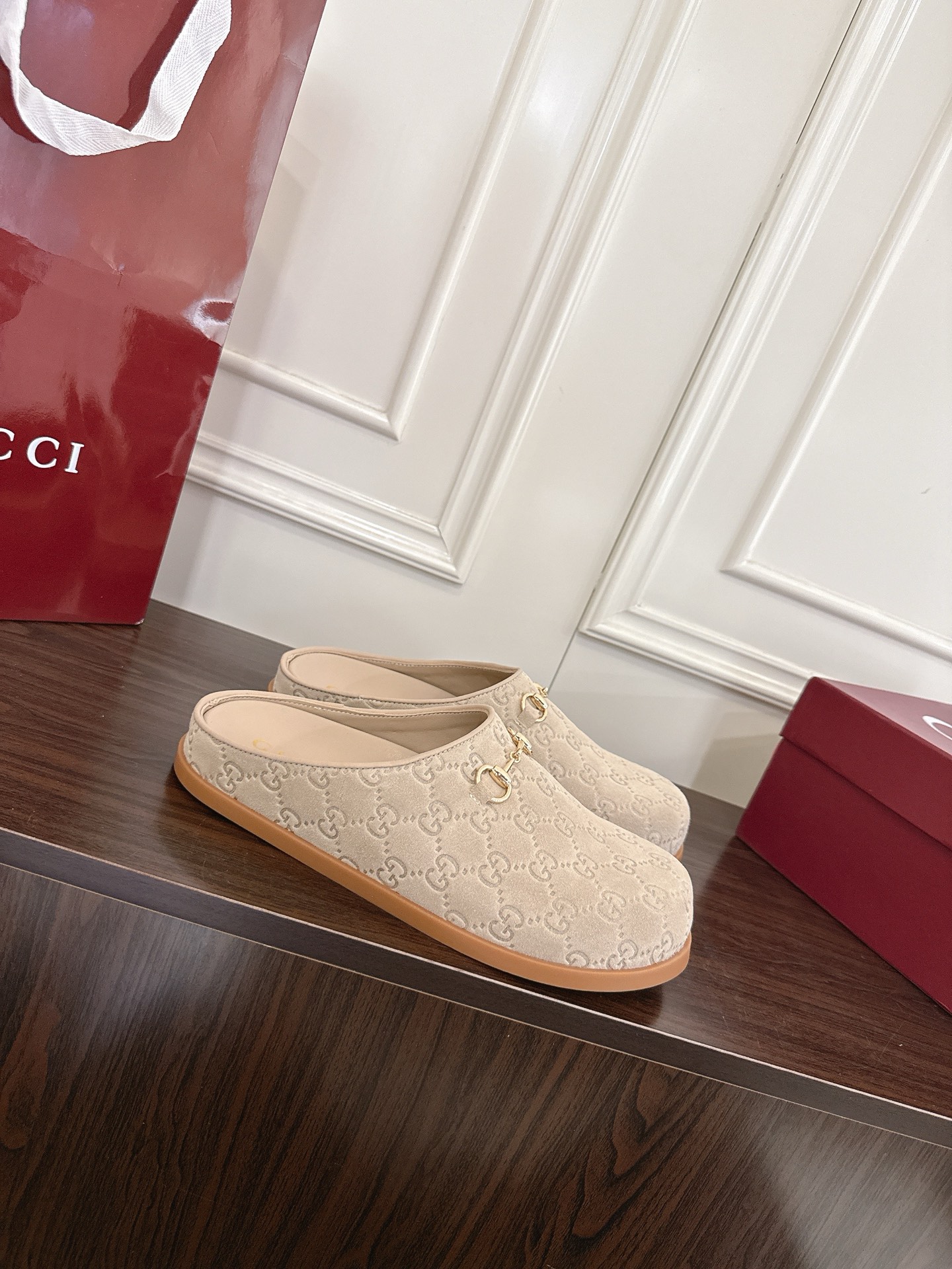 Gucci Gucci 女士马衔扣穆勒鞋 半拖鞋‼
