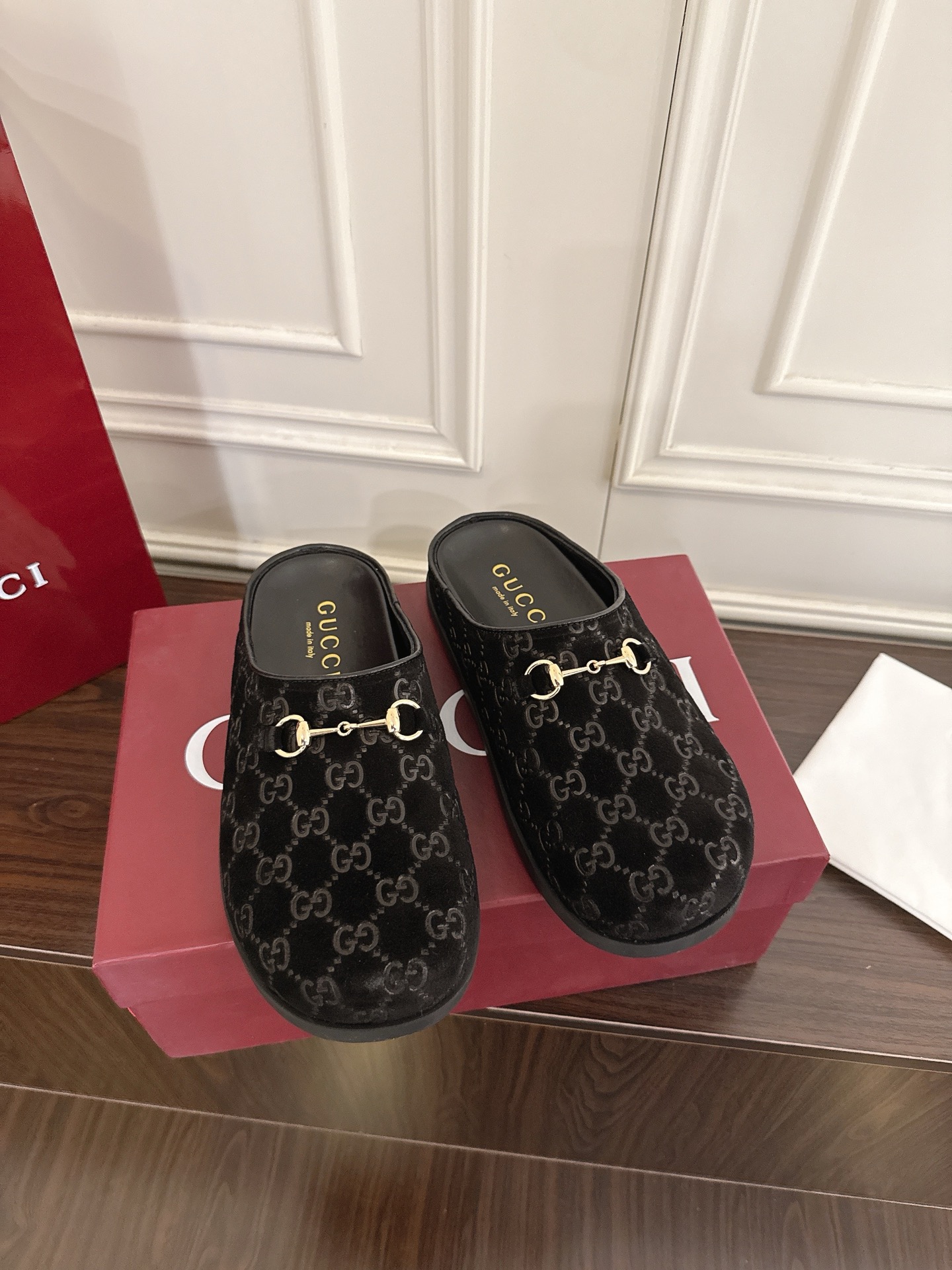 Gucci Gucci 女士马衔扣穆勒鞋 半拖鞋‼