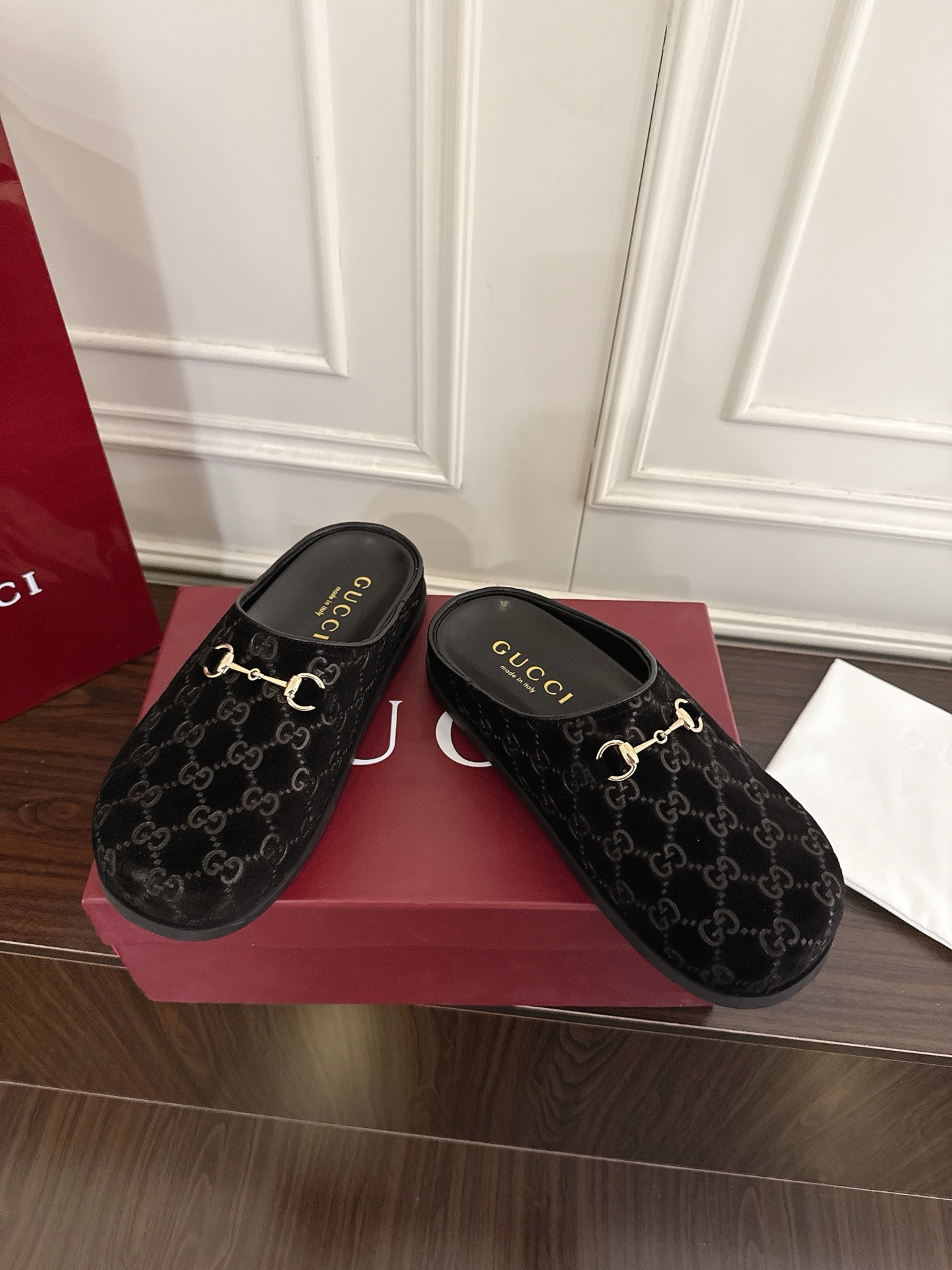 Gucci Gucci 女士马衔扣穆勒鞋 半拖鞋‼