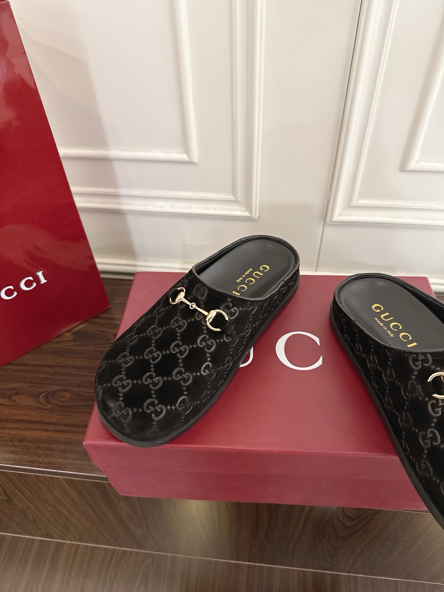 Gucci Gucci 女士马衔扣穆勒鞋 半拖鞋‼