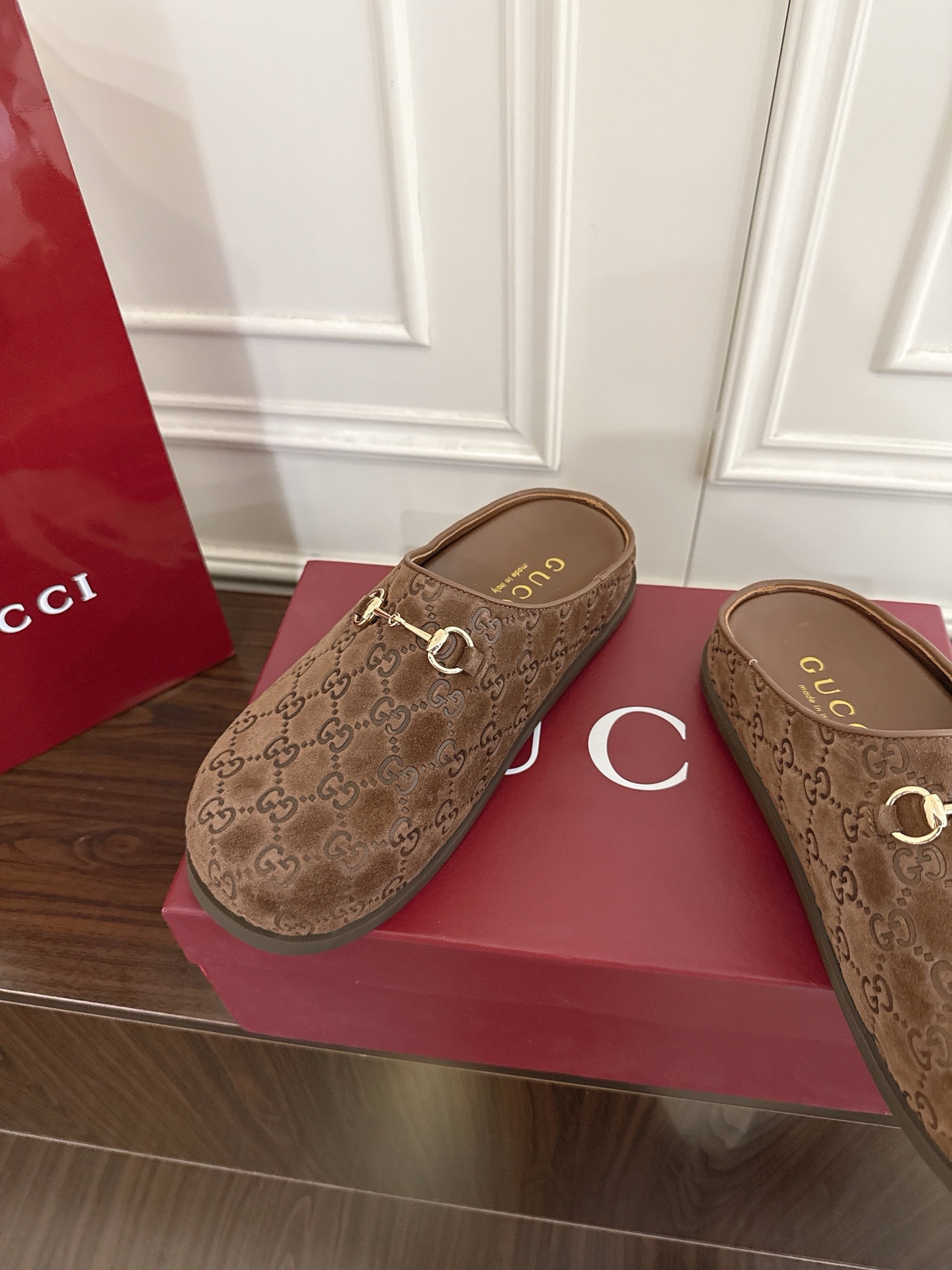 Gucci Gucci 女士马衔扣穆勒鞋 半拖鞋‼