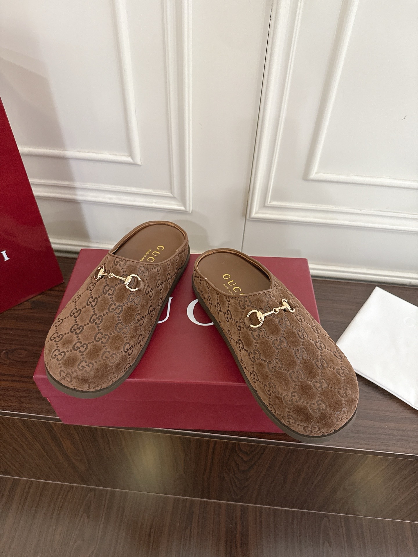 Gucci Gucci 女士马衔扣穆勒鞋 半拖鞋‼