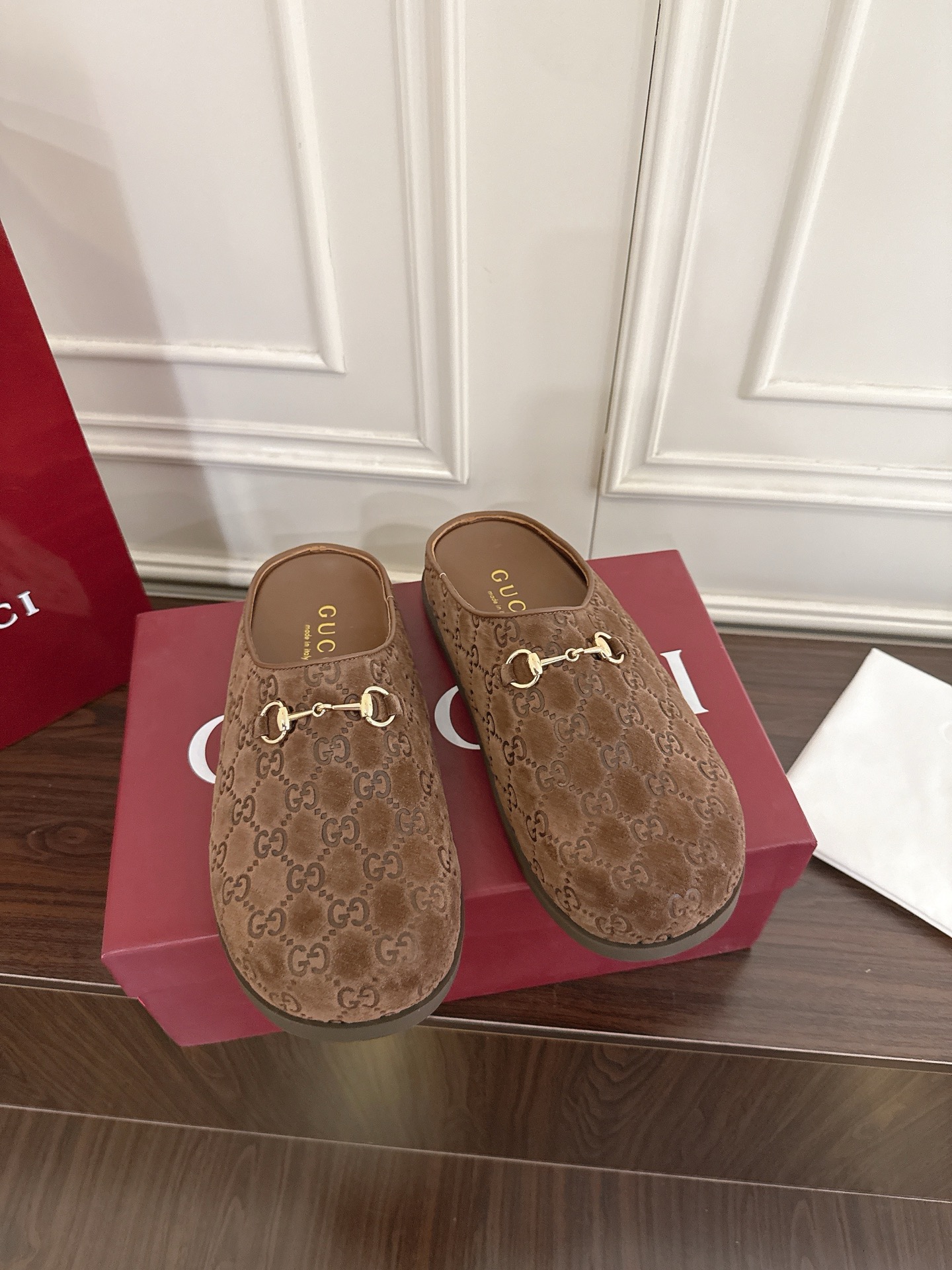 Gucci Gucci 女士马衔扣穆勒鞋 半拖鞋‼