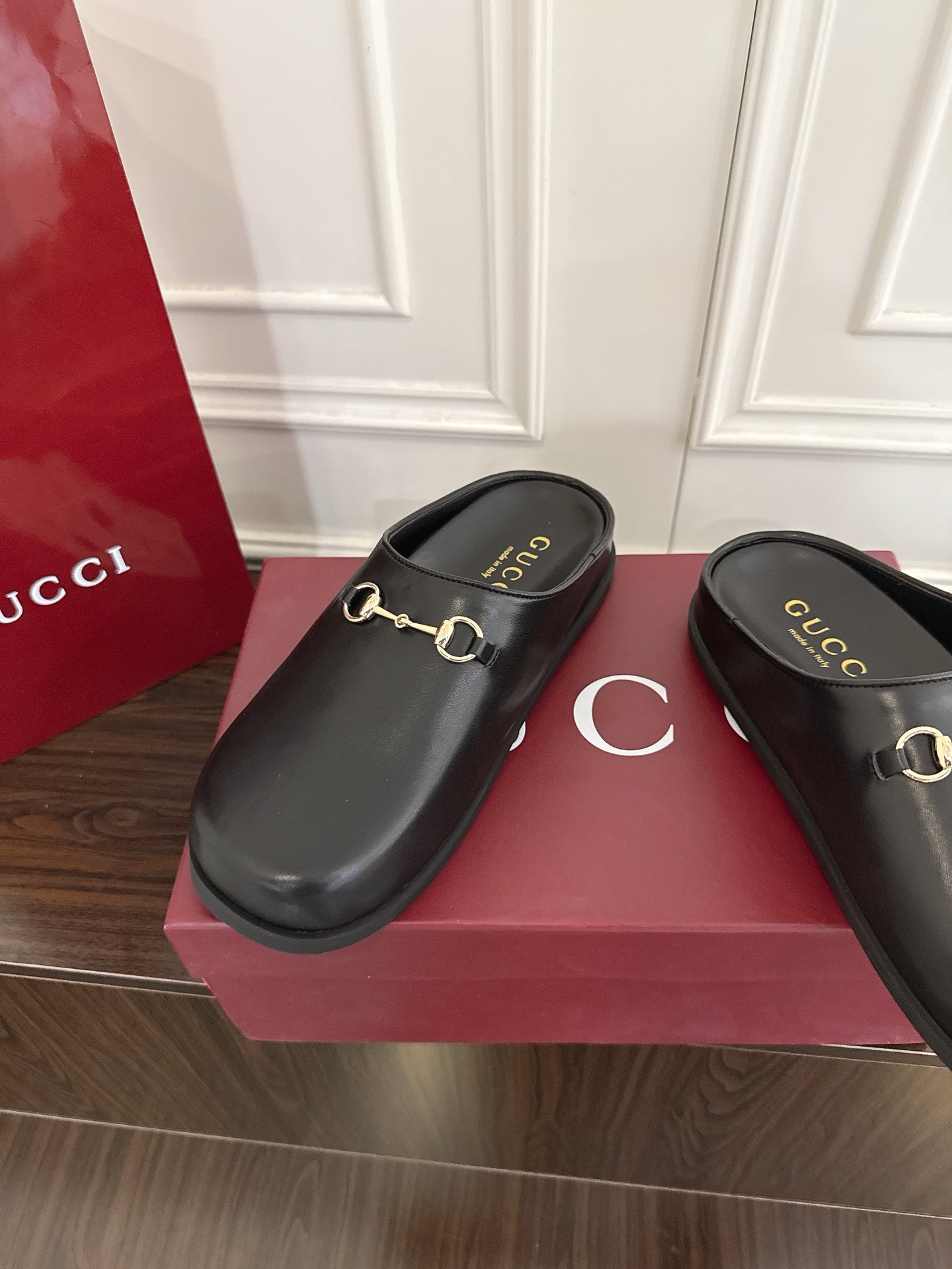 Gucci Gucci 女士马衔扣穆勒鞋 半拖鞋‼