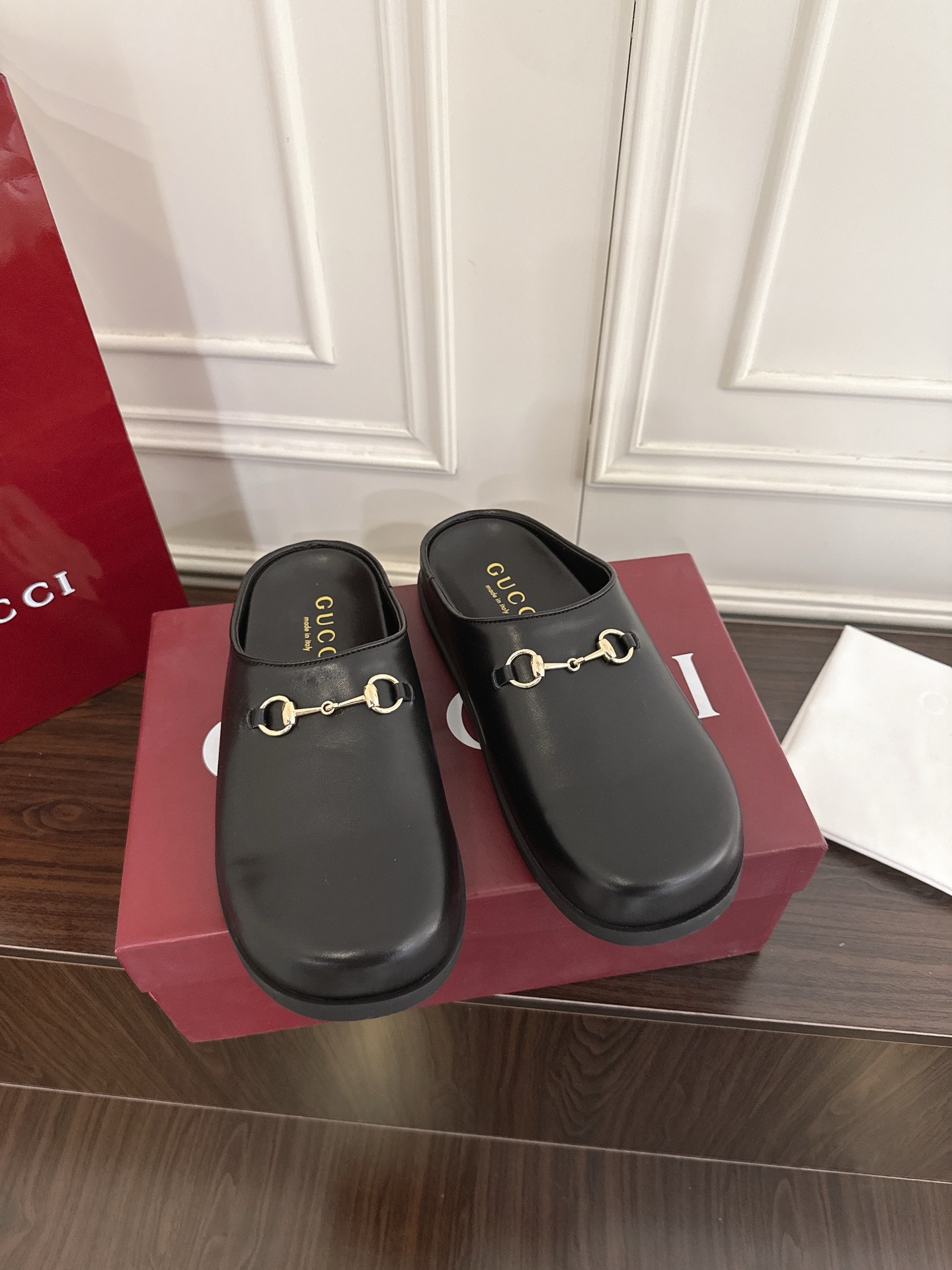Gucci Gucci 女士马衔扣穆勒鞋 半拖鞋‼