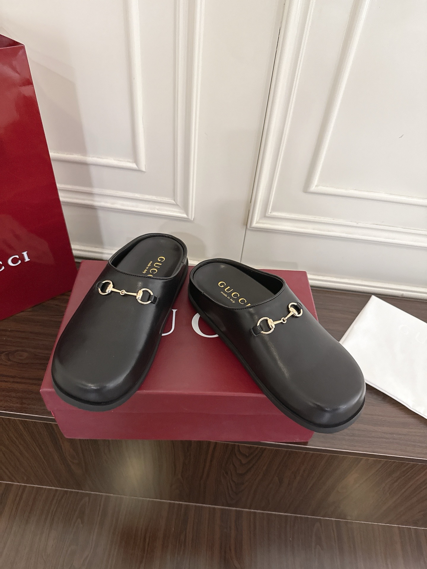 Gucci Gucci 女士马衔扣穆勒鞋 半拖鞋‼