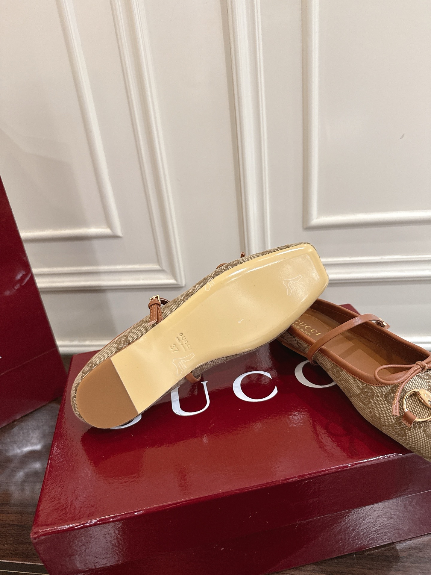Gucci Horsebit系列女士穆勒鞋