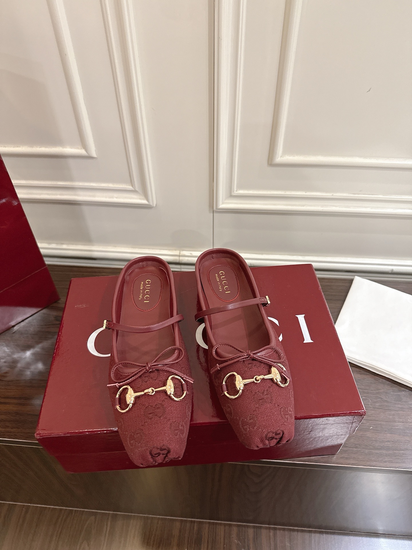 Gucci Horsebit系列女士穆勒鞋