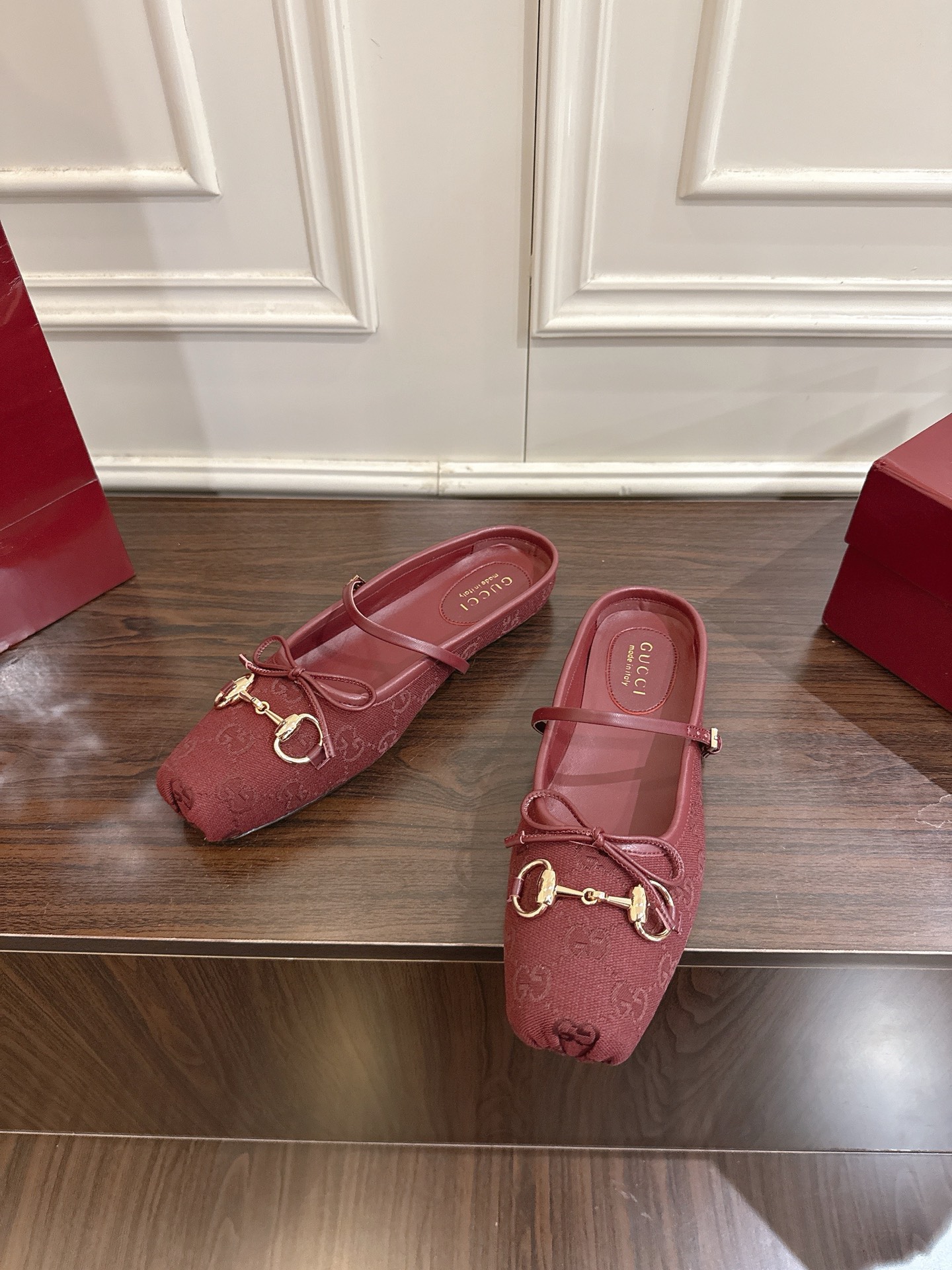 Gucci Horsebit系列女士穆勒鞋