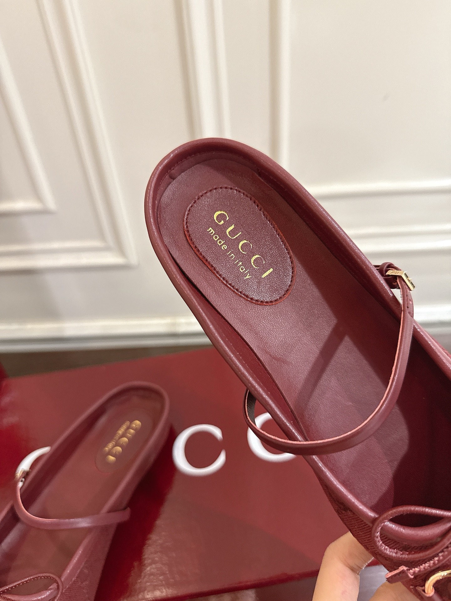 Gucci Horsebit系列女士穆勒鞋