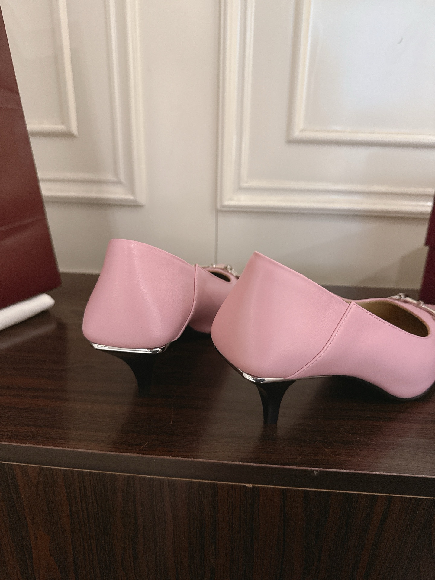 Gucci Vittoria系列饰马衔扣方头高跟 8