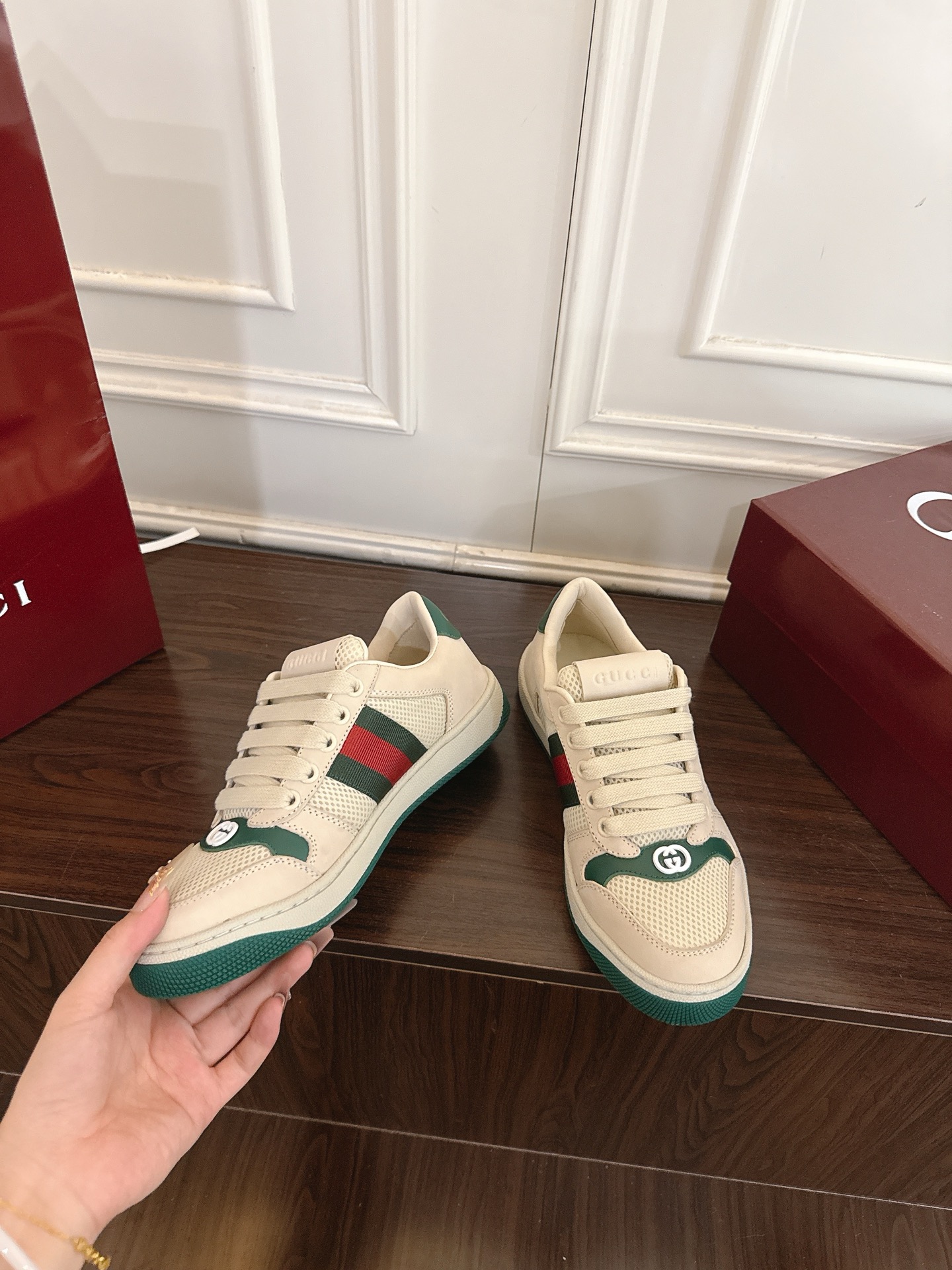 Gucci Screener系列男女运动鞋 脏脏鞋‼ 小脏鞋Screener系列名称的灵感来源于体育运动中的防守动作