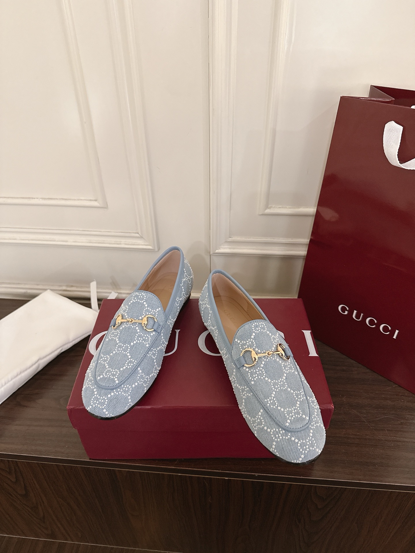 Gucci Gucci Jordaan系列女士乐福鞋‼