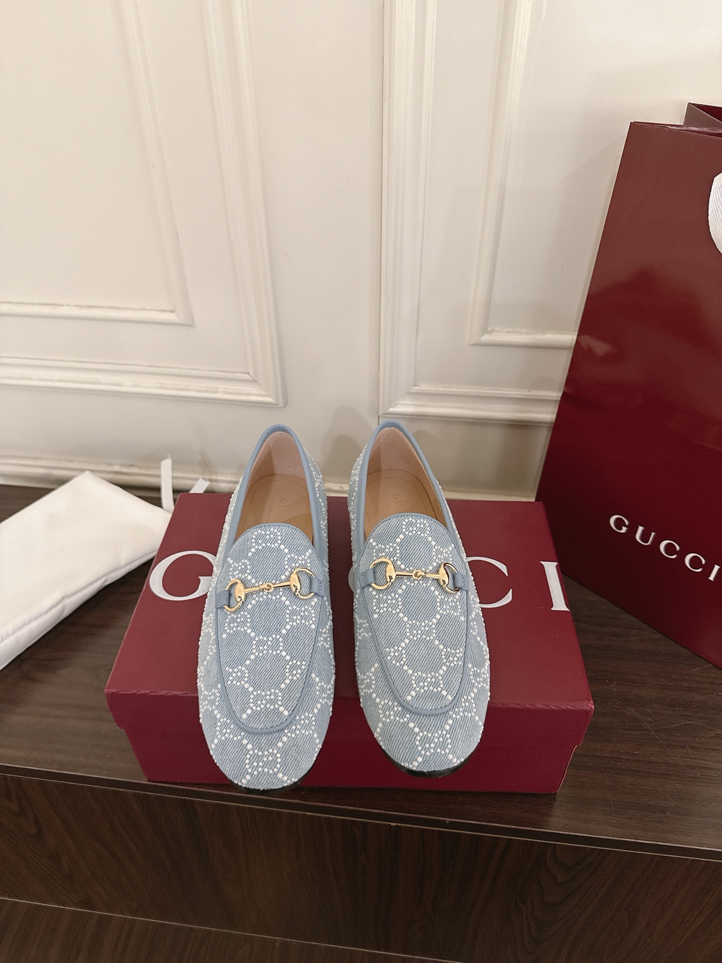 Gucci Gucci Jordaan系列女士乐福鞋‼