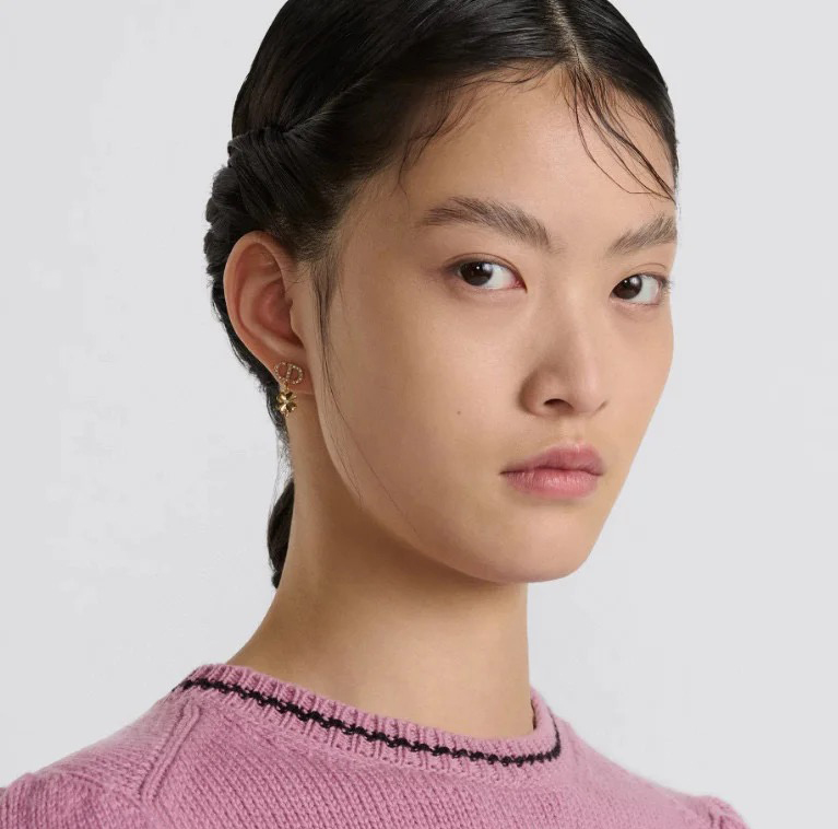 DIOR My ABC Dior Earrings: Customizable Initial Charm on a Diamond-Studded Hoop 13 o 1igie6j5c1u501e9f4pp1vj61acgq