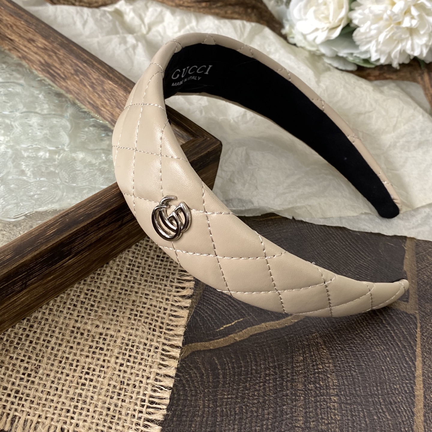 Gucci Reversible GG Canvas Headband: Double-Sided Luxury, Adjustable Fit 11 i1761190438206 8376 0 6