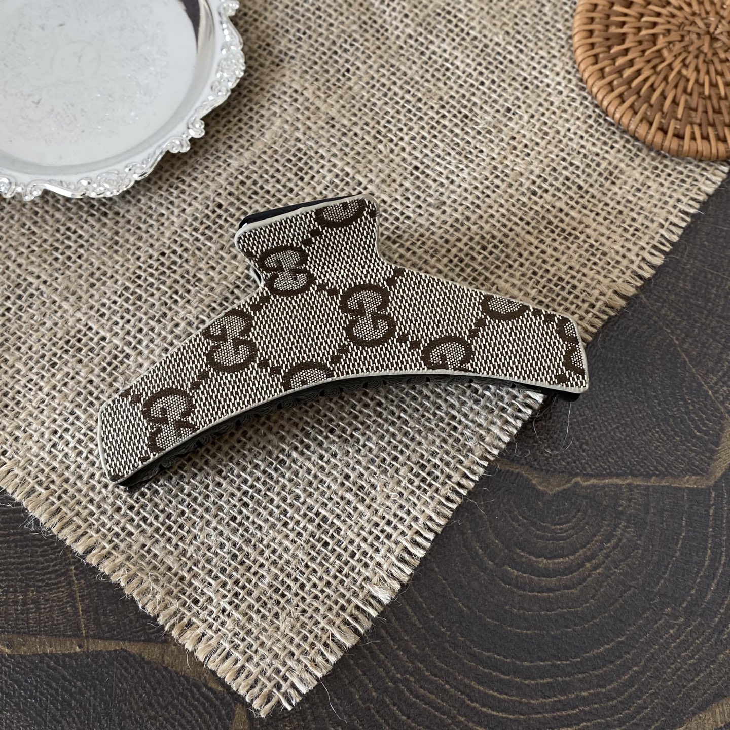 Chanel New C FENDI G Family Gucci Hair Claw Clip Length 11.5cm 13 i1765255267166 7768 0 5