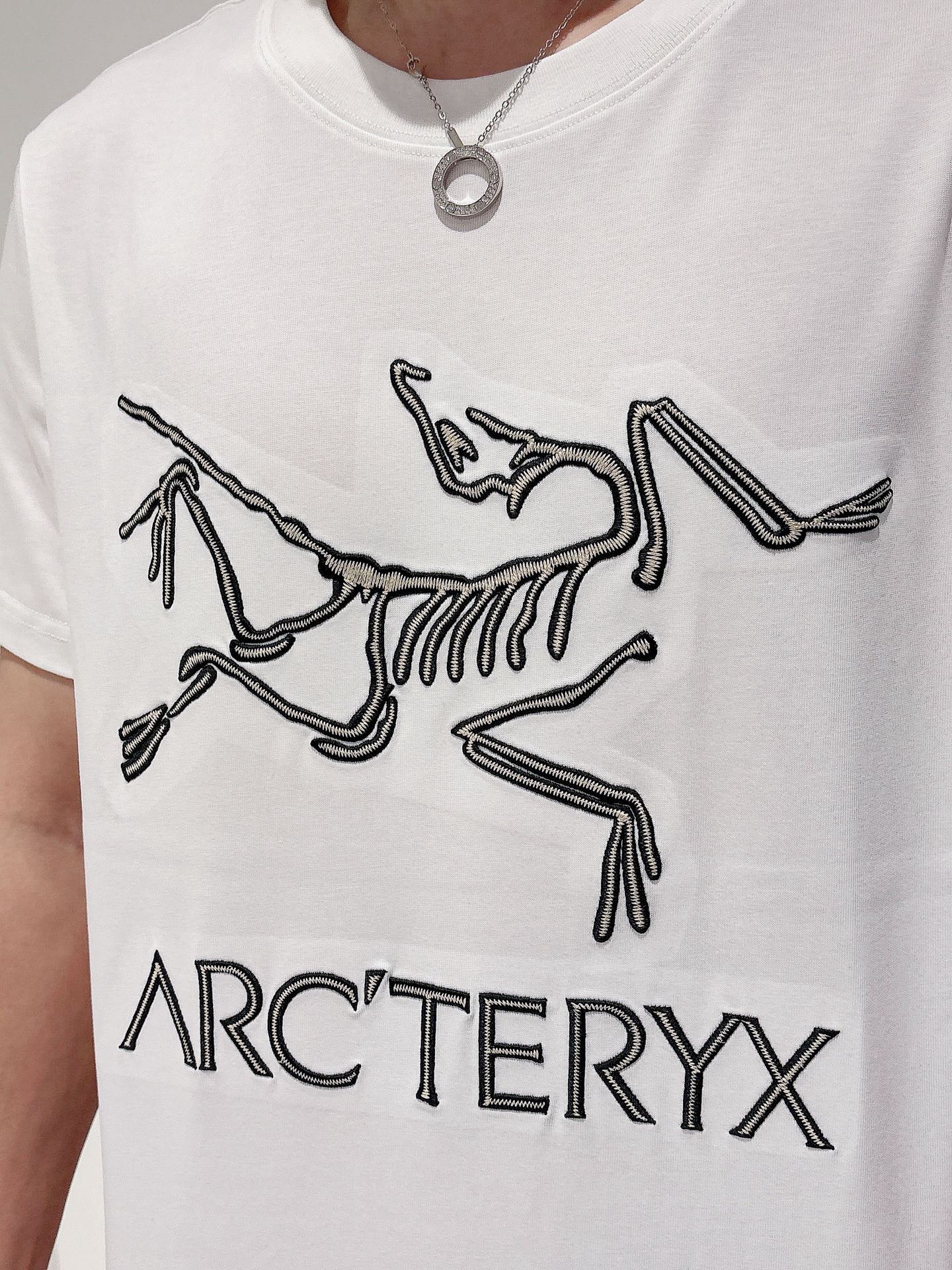 Arc'teryx Relaxed Fit Crew Neck Cotton T-Shirt with Logo 4 i1740735406917 4183 0 7