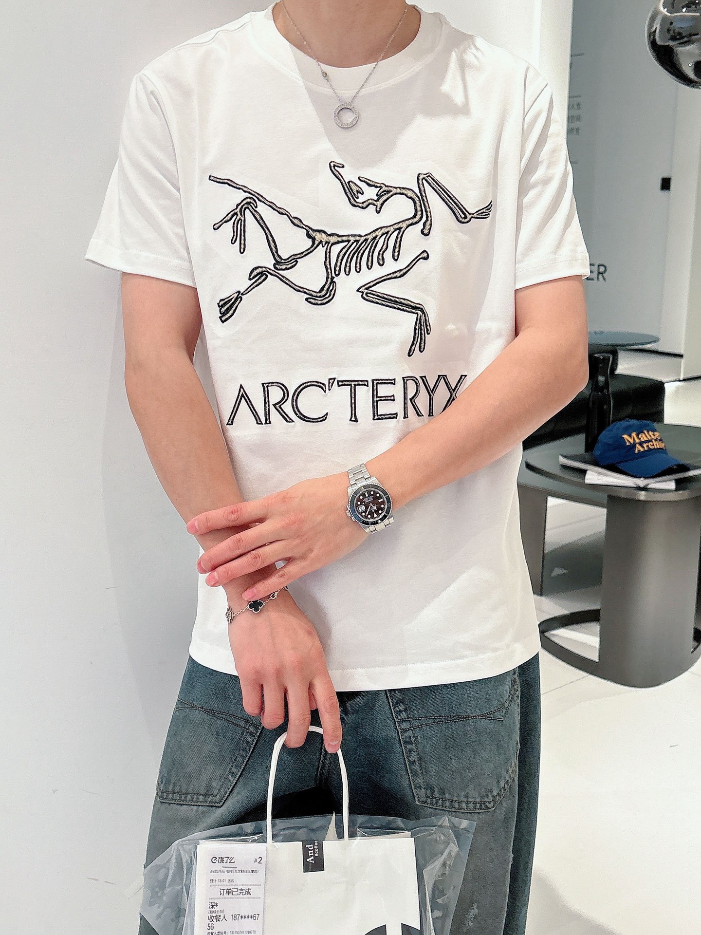 Arc'teryx Relaxed Fit Crew Neck Cotton T-Shirt with Logo 3 i1740735406944 1636 0 2