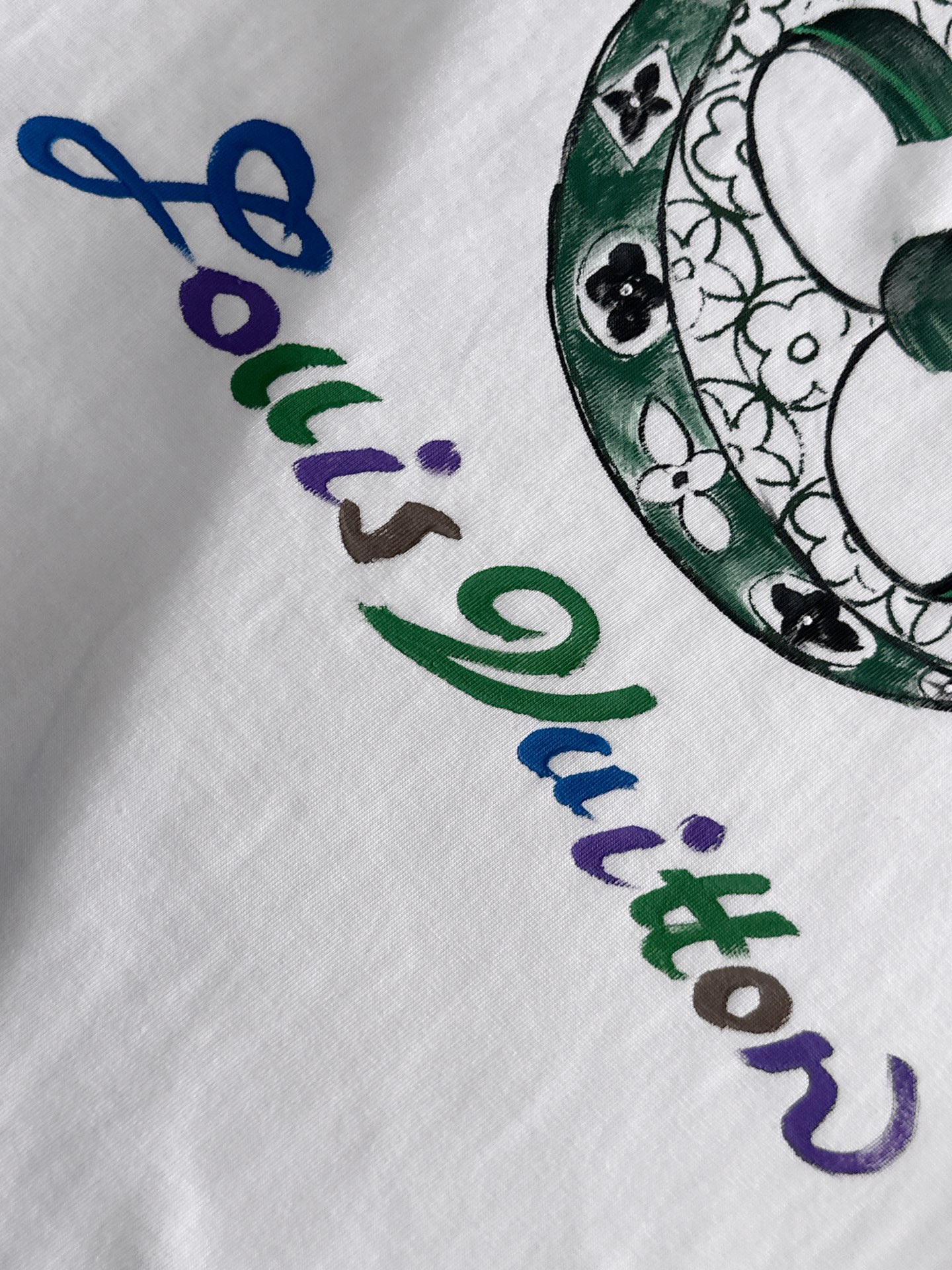  新款    lv  🔥🔥高端定制 2025春夏新款首发专柜最新款短袖圆领T恤 高端订制 设计前卫时尚！