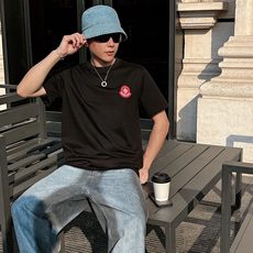 moncle *蒙家 2026春夏新款男女同情侣款👫休闲宽松棉质圆领短袖T恤衫!贸易公司渠道稀出,同步官 moncle *蒙家 2026春夏新款男女同情侣款👫休闲宽松棉质圆领短袖T恤衫!贸易公司渠道稀出,同步官