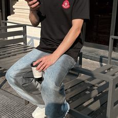 moncle *蒙家 2026春夏新款男女同情侣款👫休闲宽松棉质圆领短袖T恤衫!贸易公司渠道稀出,同步官 moncle *蒙家 2026春夏新款男女同情侣款👫休闲宽松棉质圆领短袖T恤衫!贸易公司渠道稀出,同步官