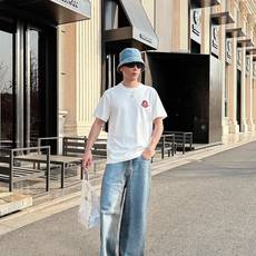 moncle *蒙家 2026春夏新款男女同情侣款👫休闲宽松棉质圆领短袖T恤衫!贸易公司渠道稀出,同步官 moncle *蒙家 2026春夏新款男女同情侣款👫休闲宽松棉质圆领短袖T恤衫!贸易公司渠道稀出,同步官