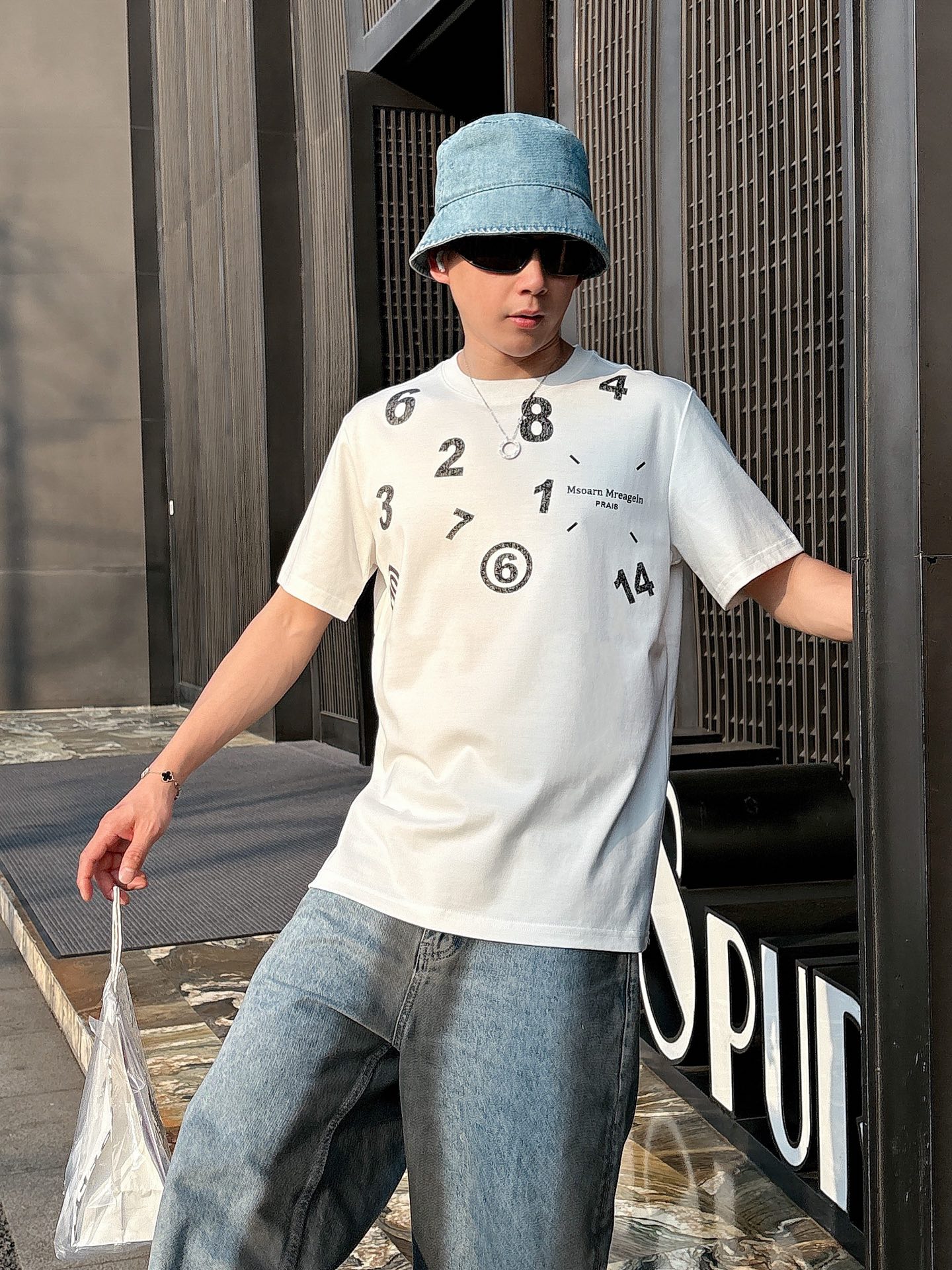 马吉拉家 2026春夏新款男女同情侣款👫休闲宽松棉质圆领短袖T恤衫！贸易公司渠道稀出，同步官网发售 ！ 