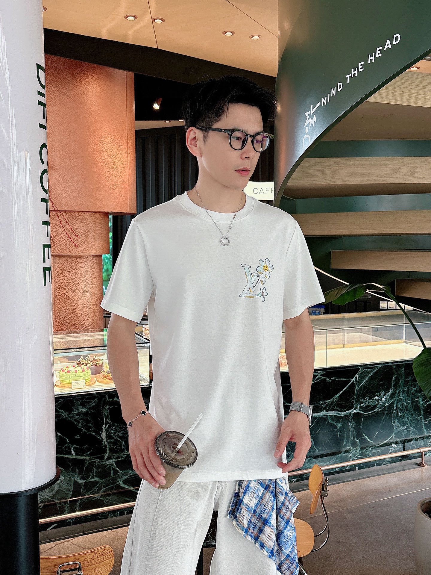 。Louis Vuitton路易威登💥独家专供新款原单男士休闲短袖 高端定制 高版本 时尚百搭爆款⚠️⚠