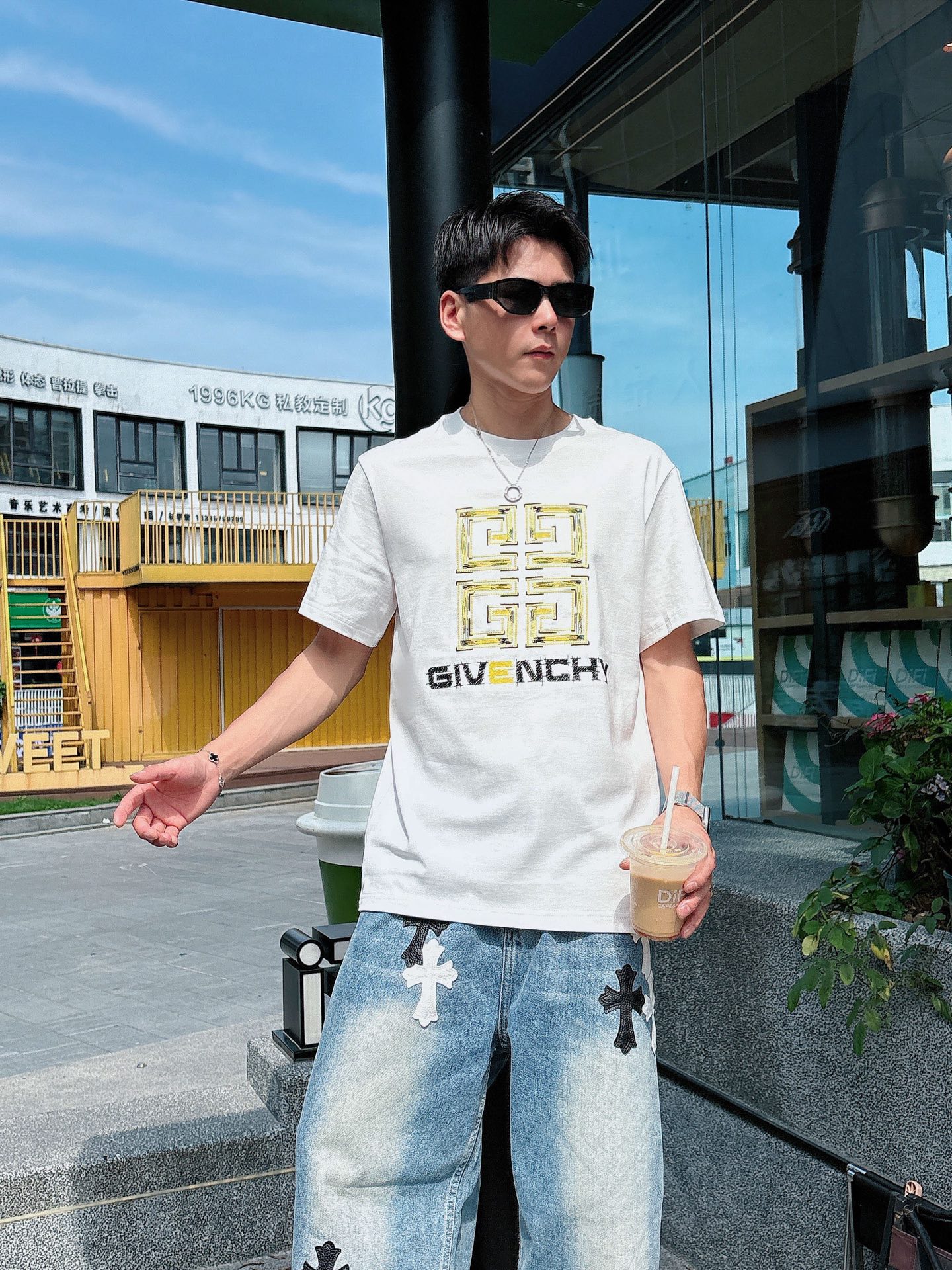 。Givenchy纪梵希 💥独家专供新款原单男士休闲短袖 高端定制 高版本 时尚百搭爆款⚠️⚠️✨✨进口