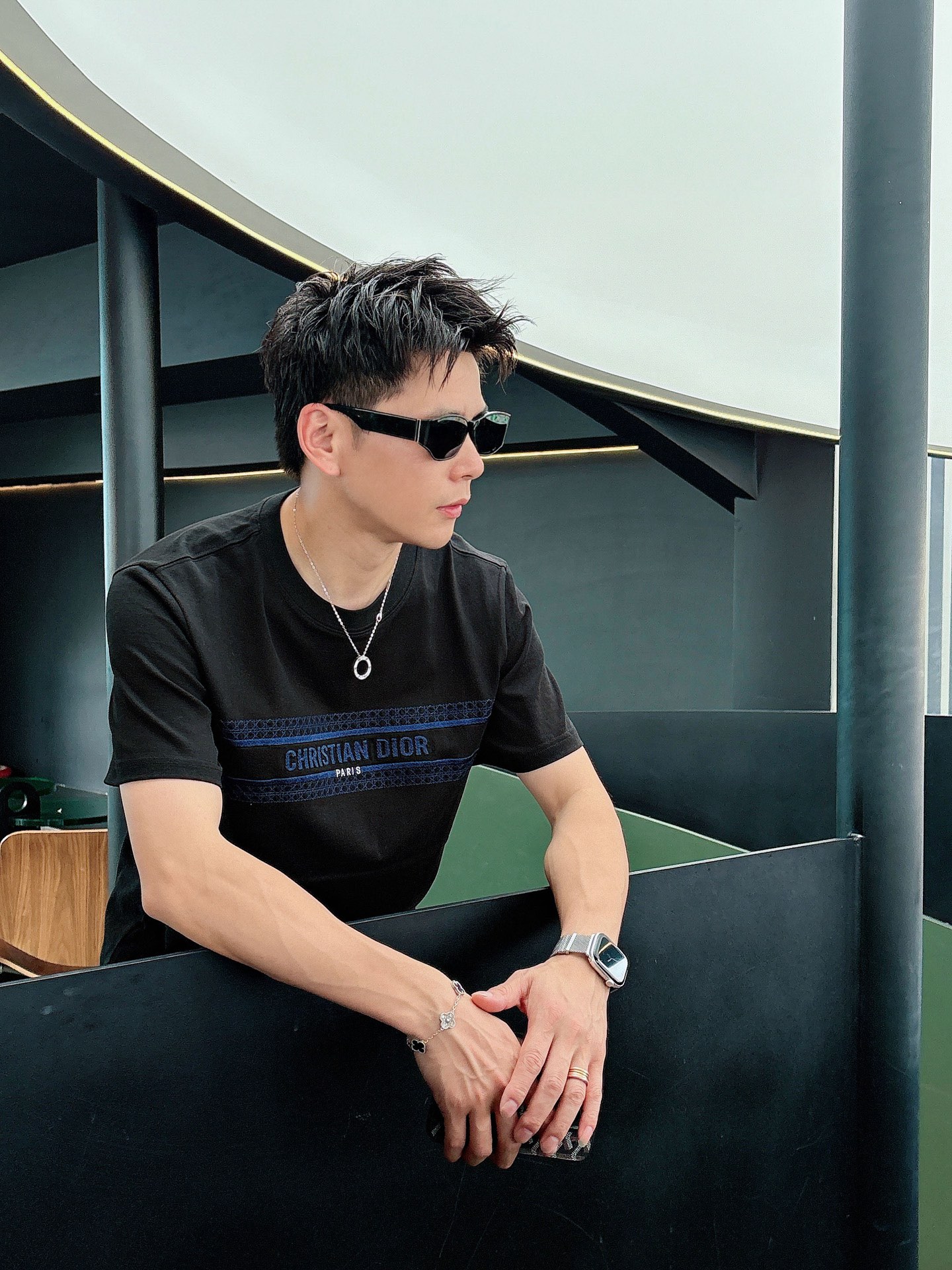 。Dior 迪奥💥独家专供新款原单男士休闲短袖 高端定制 高版本 时尚百搭爆款⚠️⚠️✨✨进口面料 手感