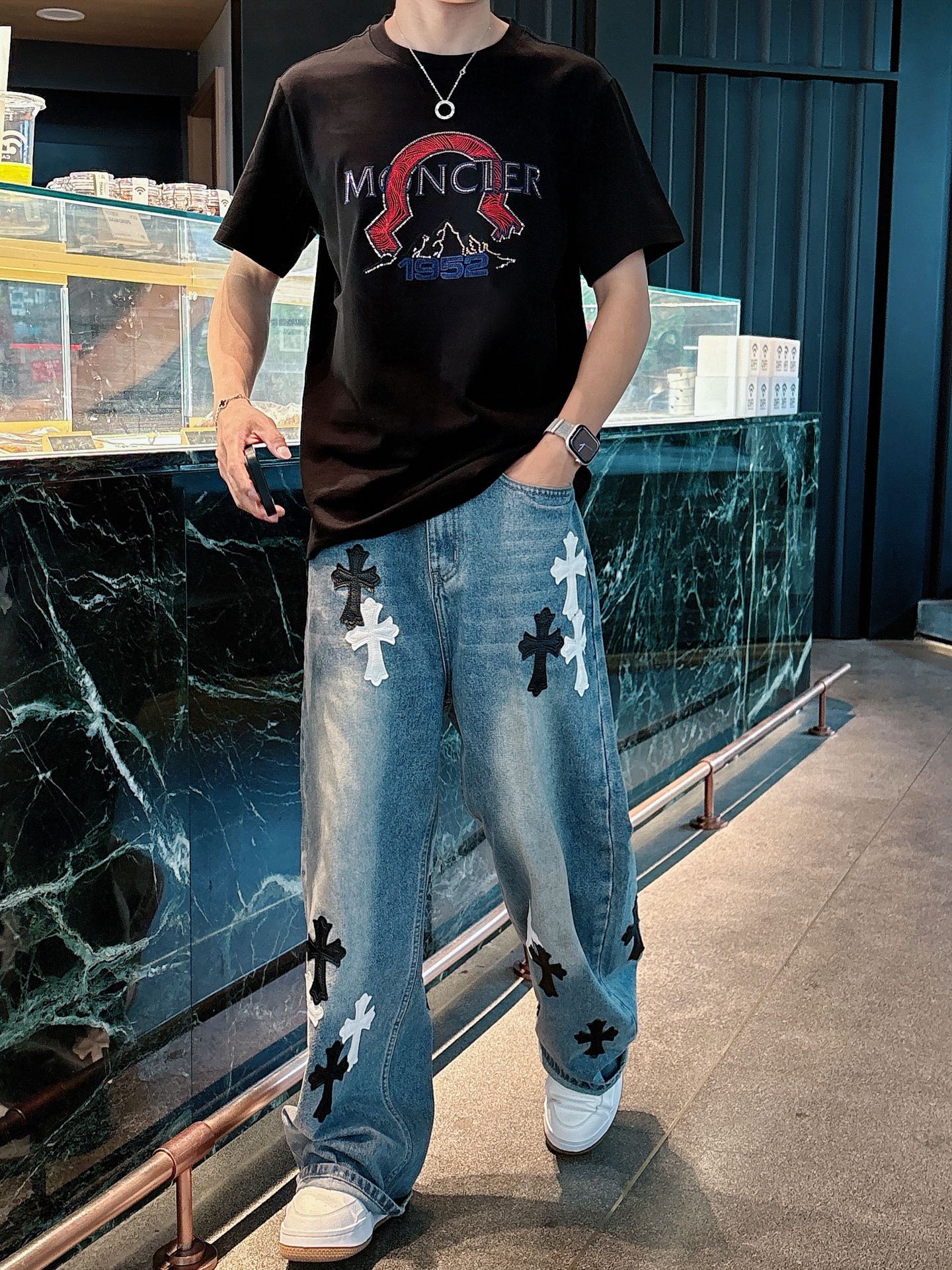 。Moncler 蒙口💥独家专供新款原单男士休闲短袖 高端定制 高版本 时尚百搭爆款⚠️⚠️✨✨进口面料