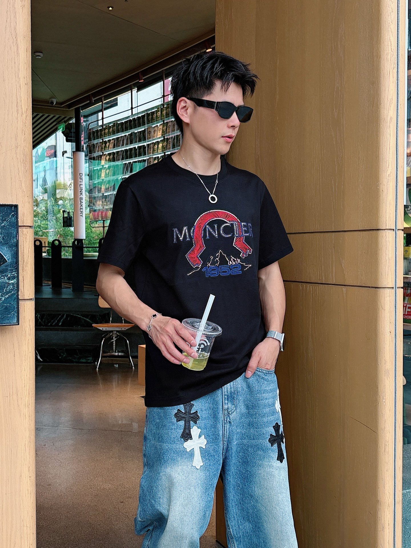 。Moncler 蒙口💥独家专供新款原单男士休闲短袖 高端定制 高版本 时尚百搭爆款⚠️⚠️✨✨进口面料