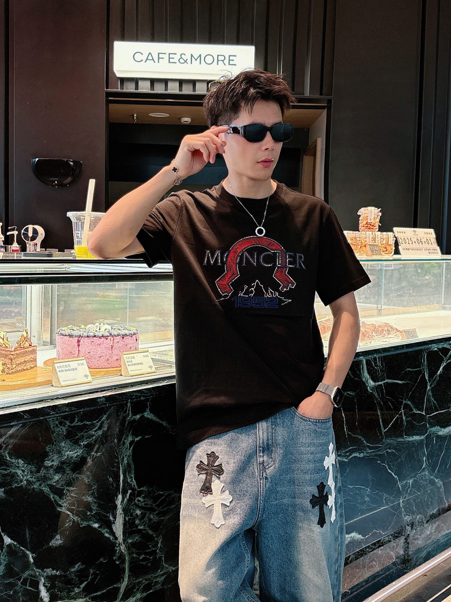 。Moncler 蒙口💥独家专供新款原单男士休闲短袖 高端定制 高版本 时尚百搭爆款⚠️⚠️✨✨进口面料