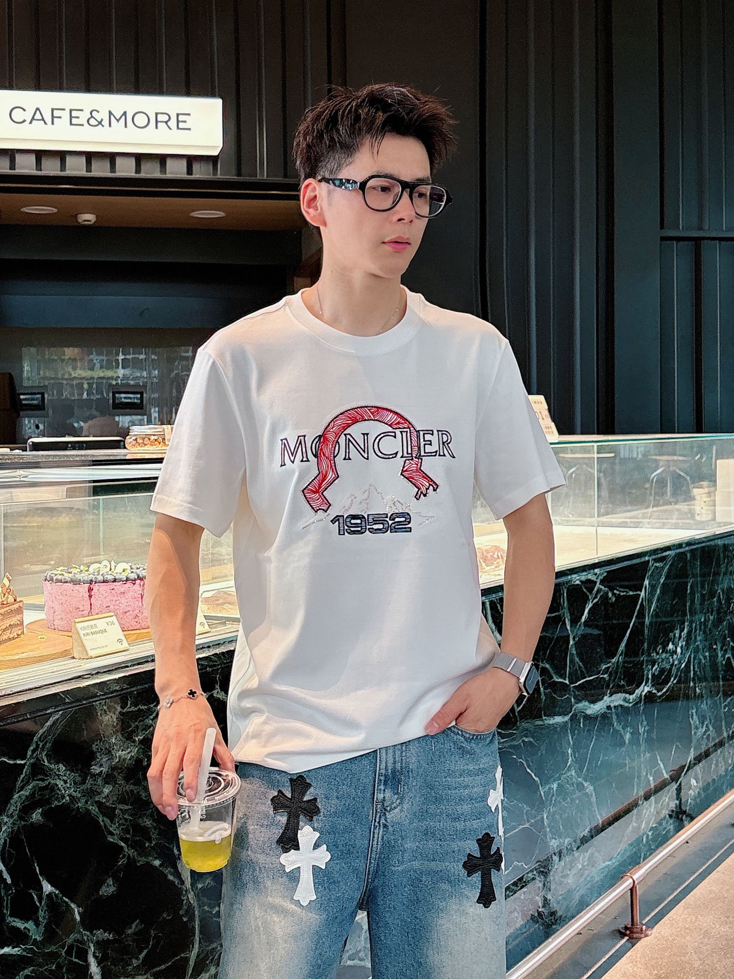 。Moncler 蒙口💥独家专供新款原单男士休闲短袖 高端定制 高版本 时尚百搭爆款⚠️⚠️✨✨进口面料