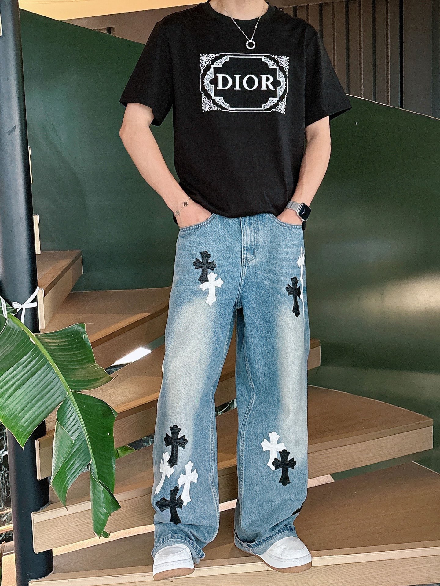 。Dior 迪奥💥独家专供新款原单男士休闲短袖 高端定制 高版本 时尚百搭爆款⚠️⚠️✨✨进口面料 手感