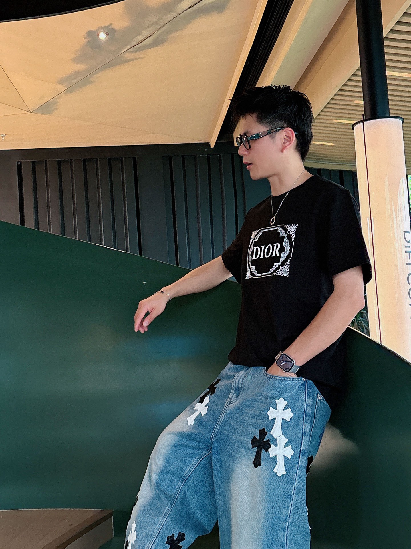 。Dior 迪奥💥独家专供新款原单男士休闲短袖 高端定制 高版本 时尚百搭爆款⚠️⚠️✨✨进口面料 手感