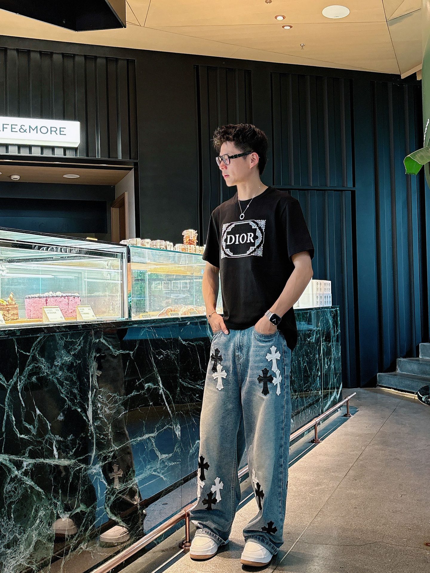 。Dior 迪奥💥独家专供新款原单男士休闲短袖 高端定制 高版本 时尚百搭爆款⚠️⚠️✨✨进口面料 手感