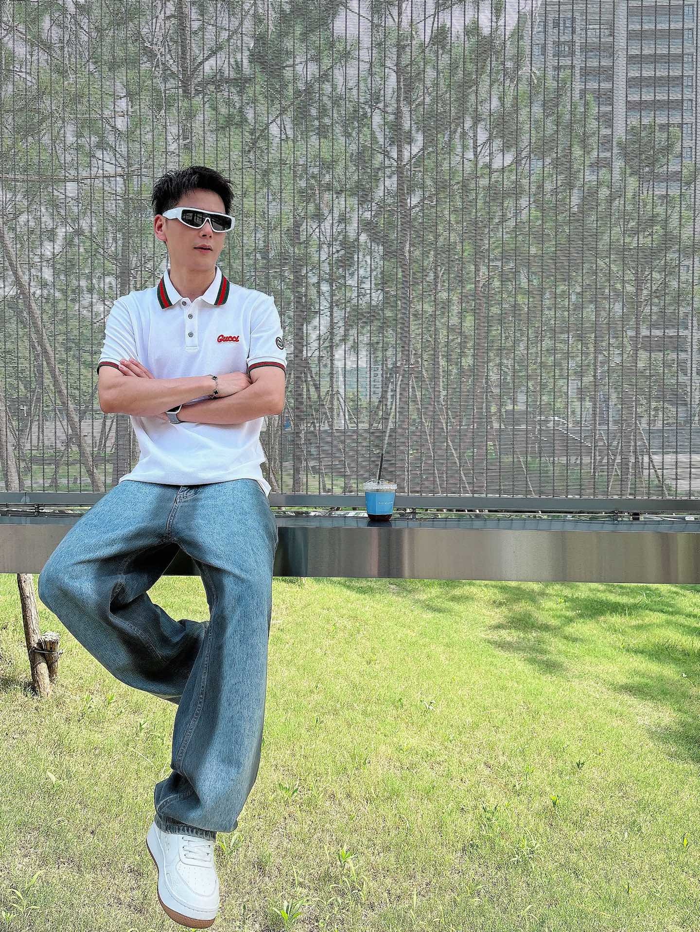 古奇
高端推荐 2025春夏专柜最新款短袖Polo衫翻领T恤 成功人士必备单品 设计前卫!胸前品牌