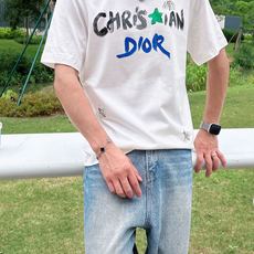 。Dior迪奥💥独家专供新款原单男士休闲短袖 高端定制 高版本 时尚百搭爆款⚠️⚠️✨✨进口面料 手感超 。Dior迪奥💥独家专供新款原单男士休闲短袖 高端定制 高版本 时尚百搭爆款⚠️⚠️✨✨进口面料 手感超
