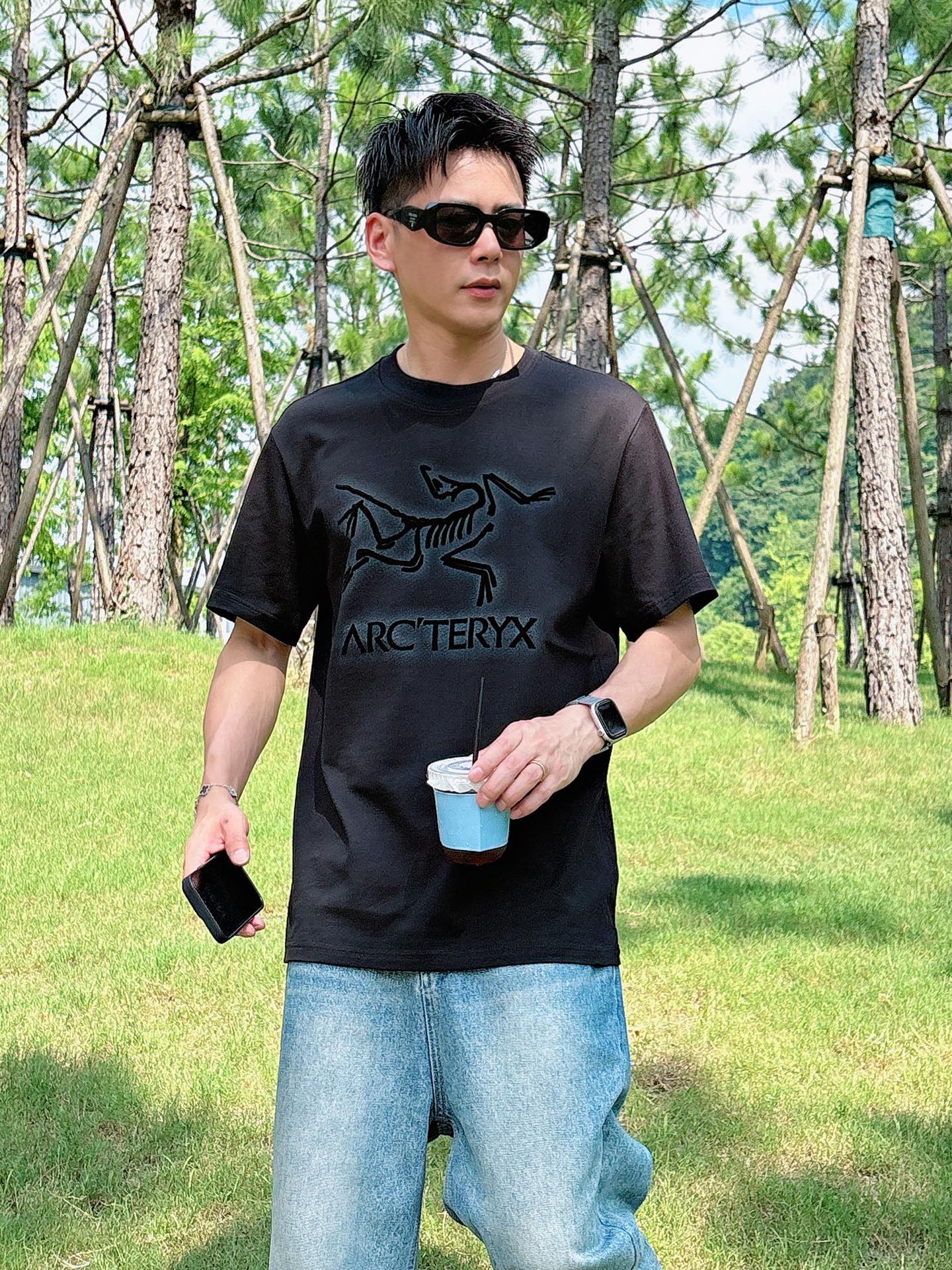 。Arc'teryx始祖鸟💥独家专供新款原单男士休闲短袖 高端定制 高版本 时尚百搭爆款⚠️⚠️✨✨进口